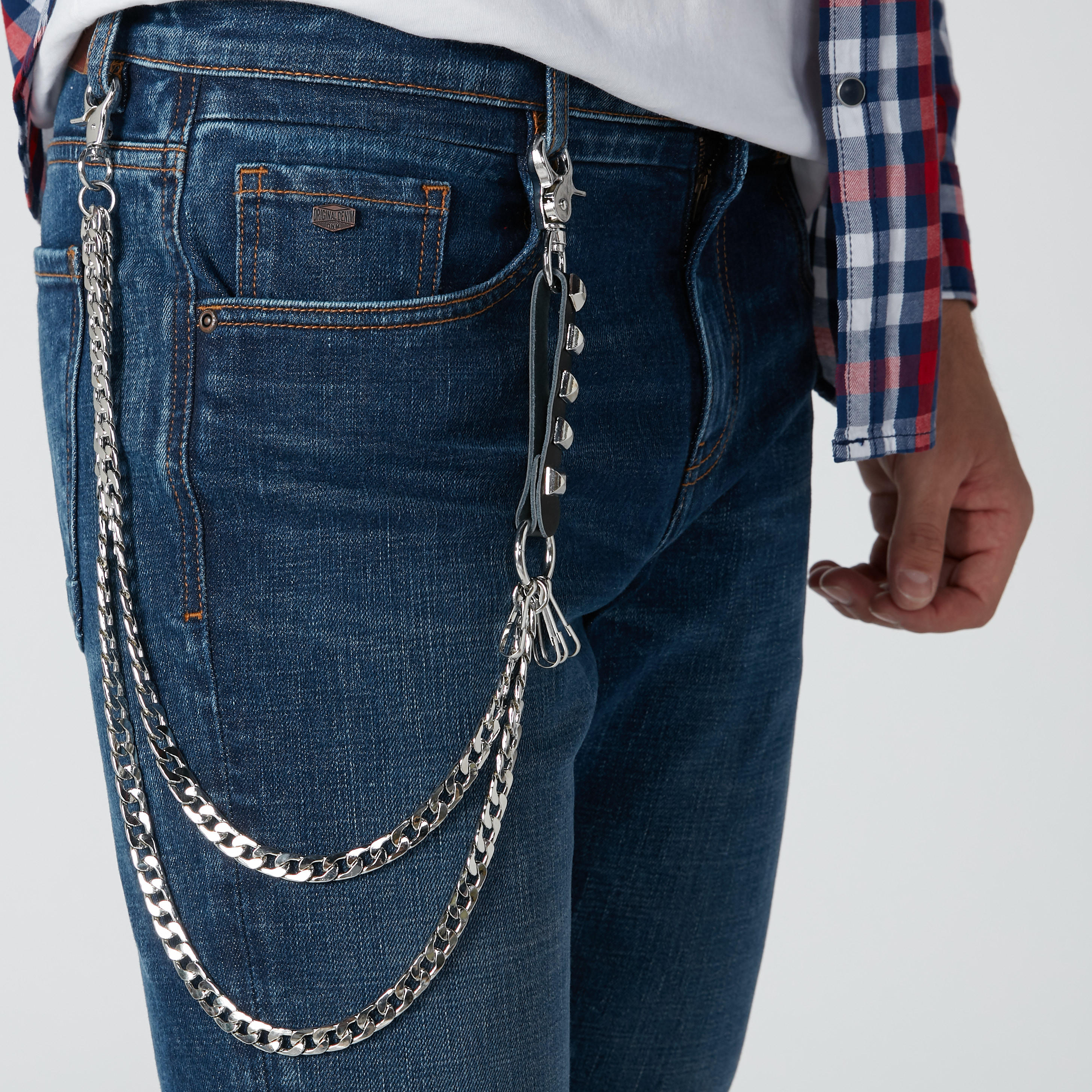 قلادة مرصّعة متعددة السلاسل بمشبك للإغلاق-women-clothingaccessories-novelties-image-2