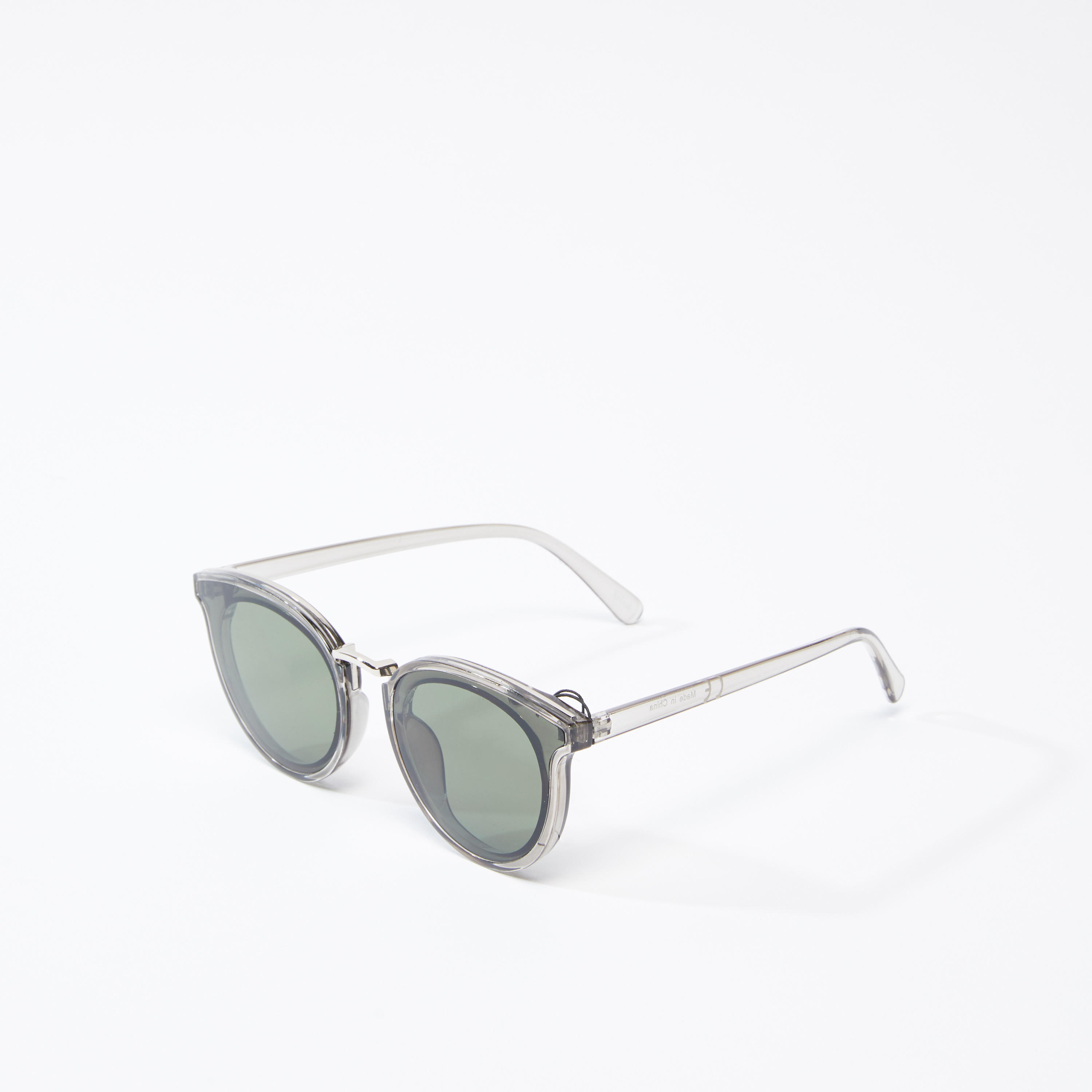 نظّارة شمسية بإطار كامل شفّاف ووسادات للأنف-men-sunglasses-image-1