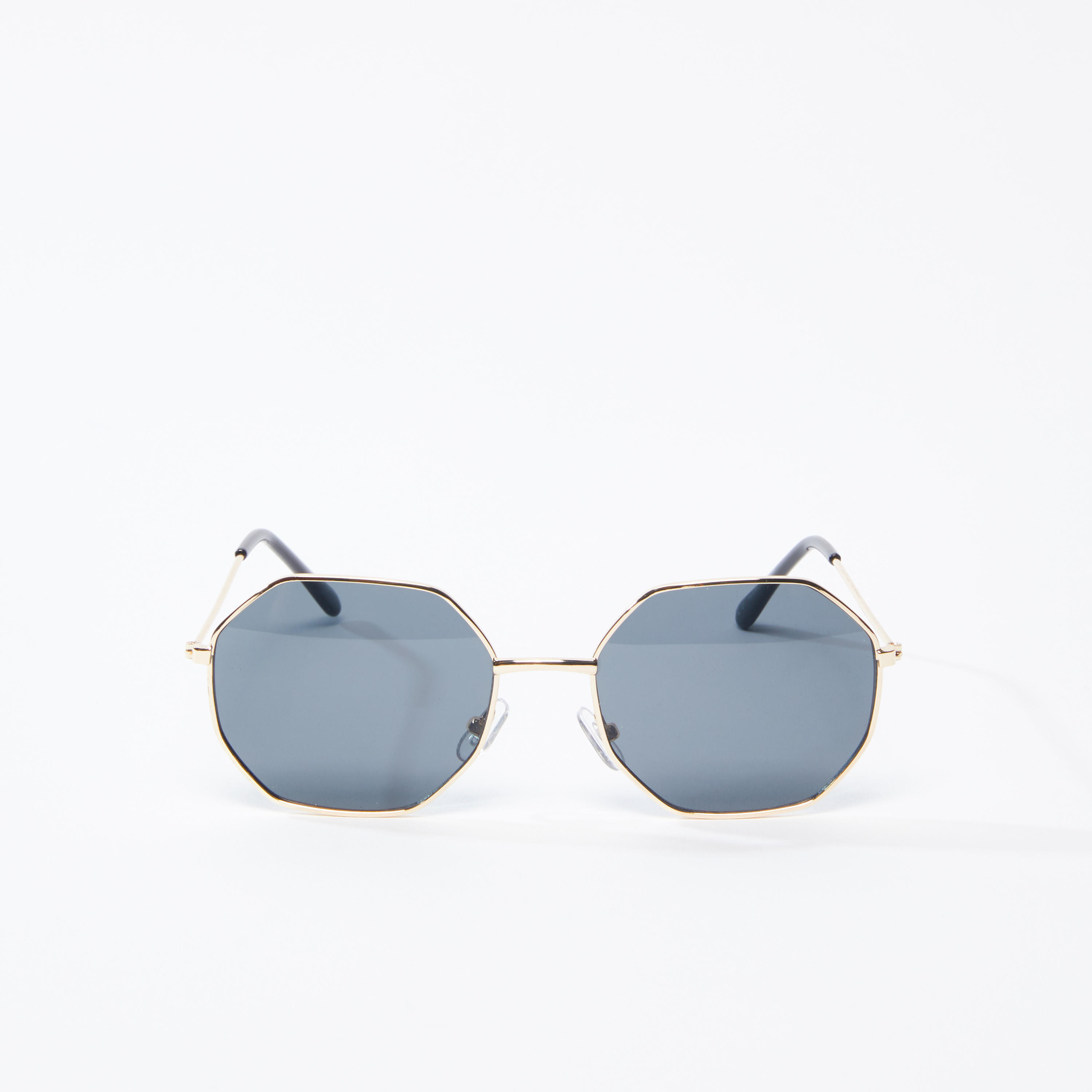 نظّارة شمسية ميتاليك بإطار كامل ووسادات للأنف-men-sunglasses-image-5