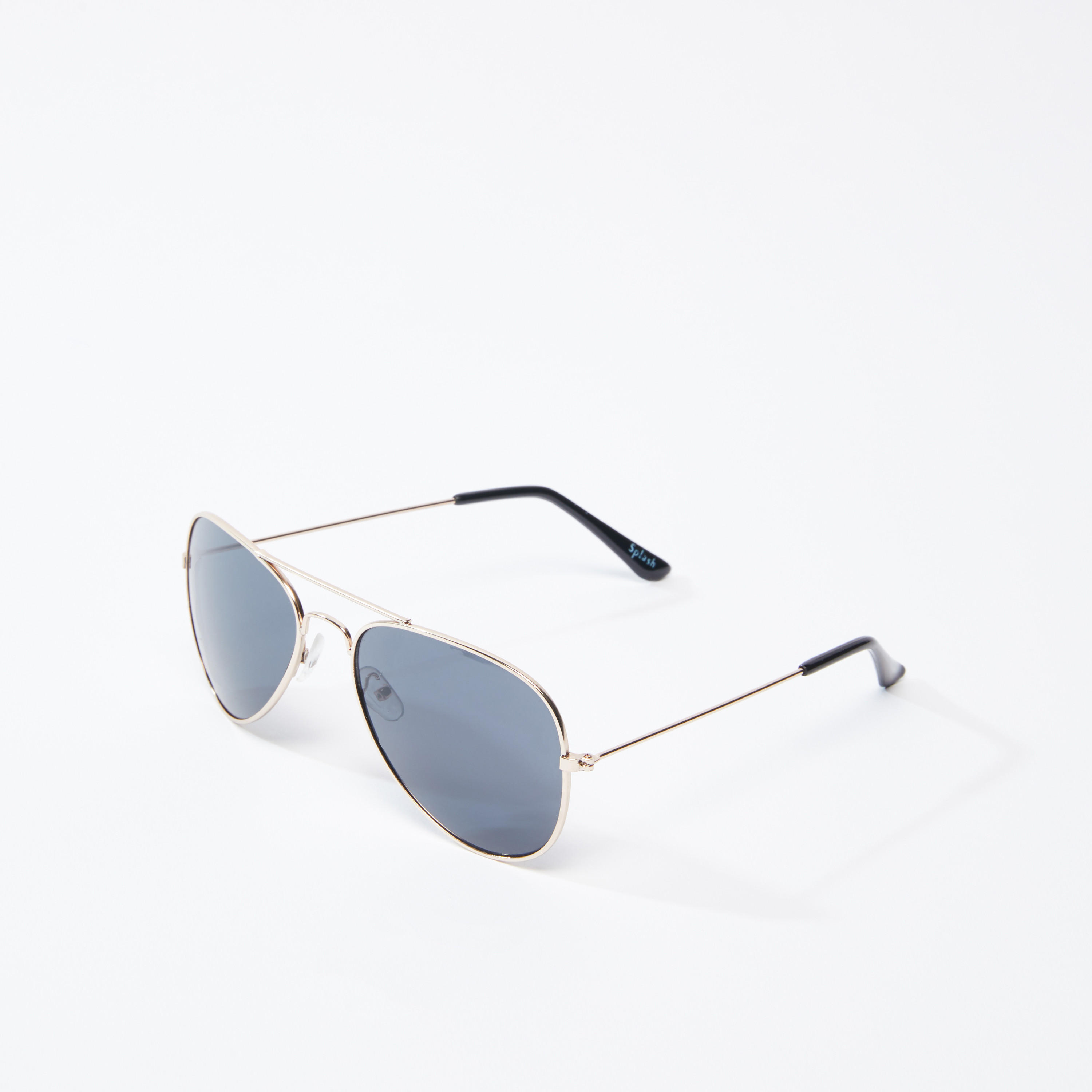نظارة شمسية بإطار كامل ميتاليك-men-sunglasses-image-1