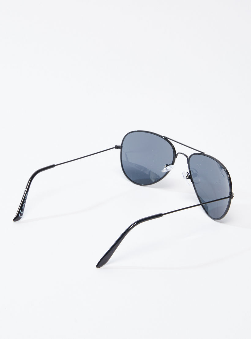 نظّارة شمسية أفياتور بإطار كامل-men-sunglasses-image-3