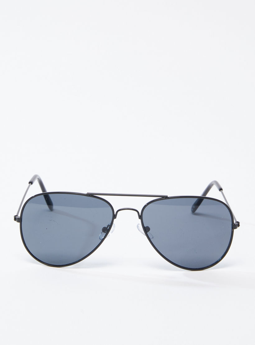 نظّارة شمسية أفياتور بإطار كامل-men-sunglasses-image-5