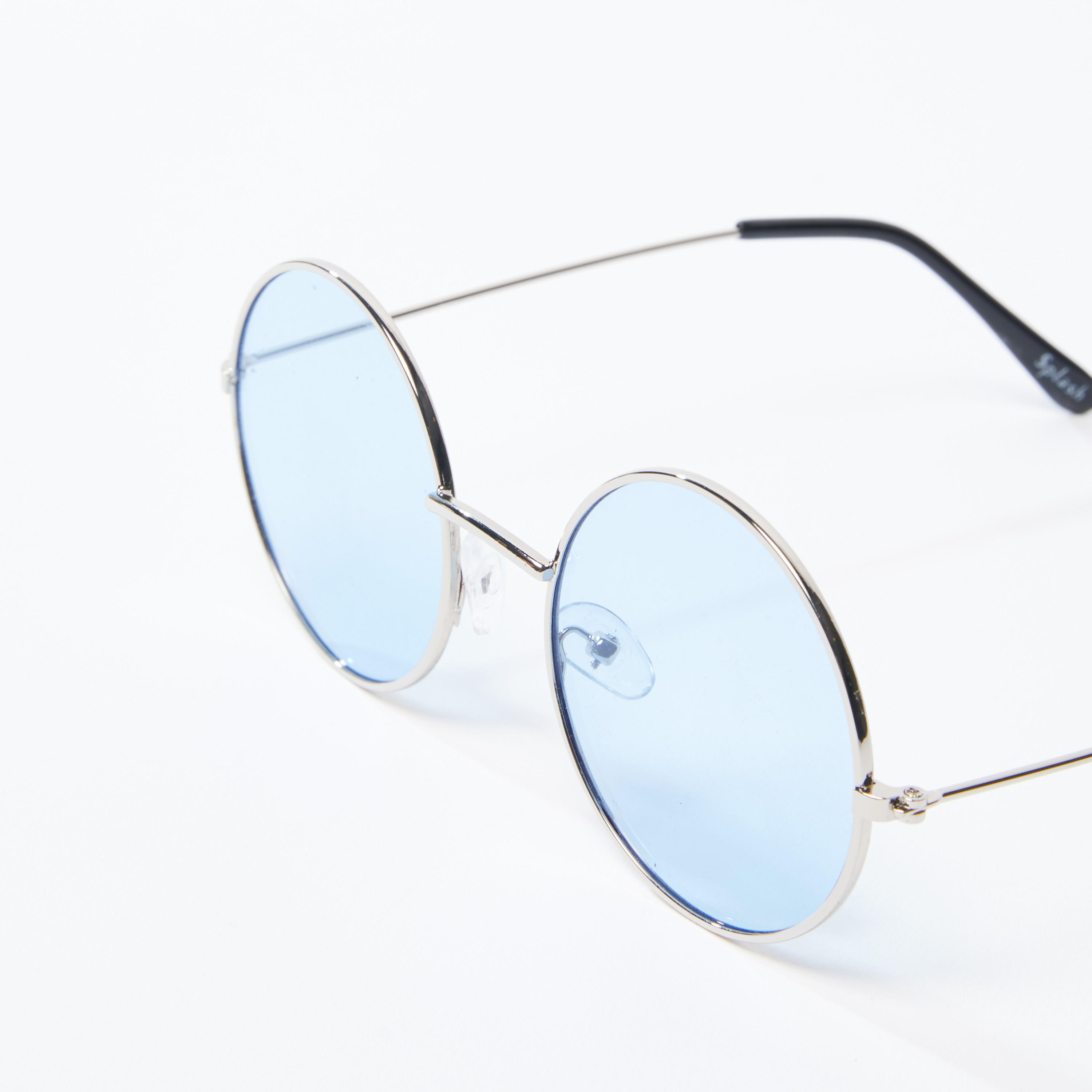 نظّارة شمسية مستديرة بإطار كامل ووسادات للأنف-men-sunglasses-image-4