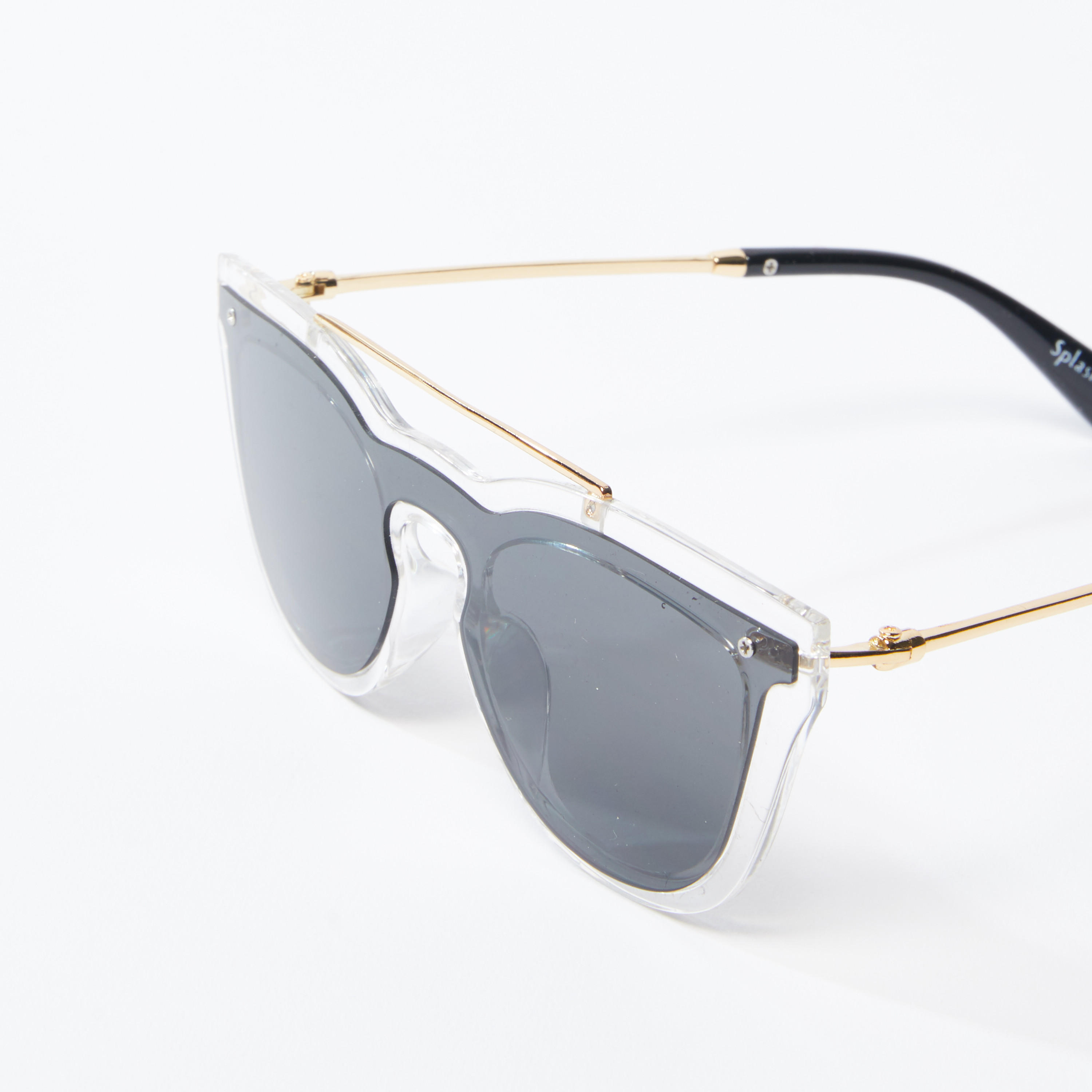 نظّارة شمسية بإطار كامل شفّاف-men-sunglasses-image-4