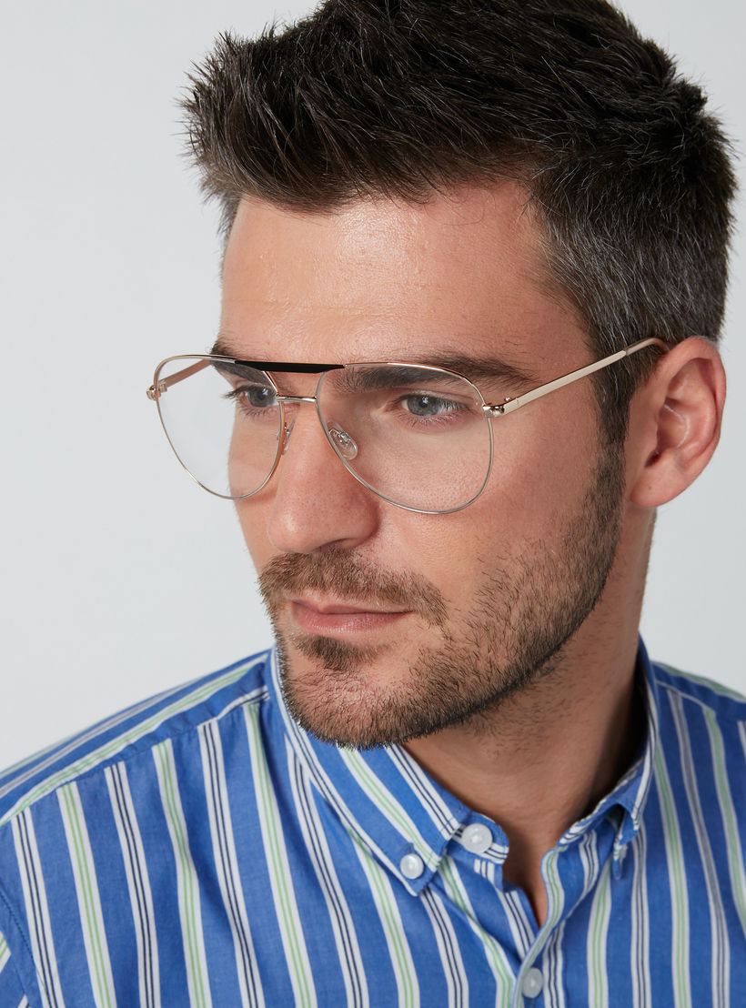 نظّارة شمسية أفياتور بإطار كامل ووسادات للأنف-men-sunglasses-image-2