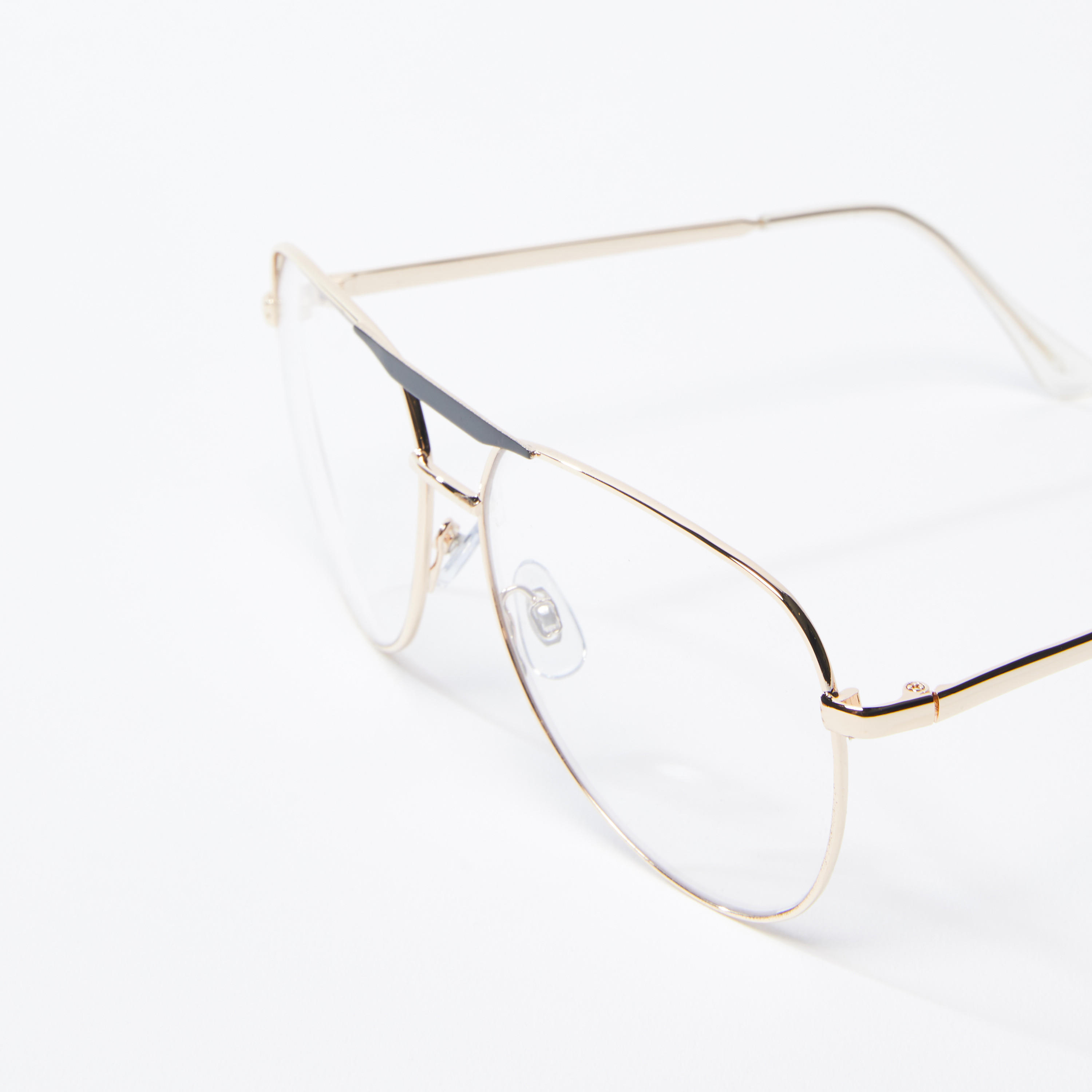 نظّارة شمسية أفياتور بإطار كامل ووسادات للأنف-men-sunglasses-image-4