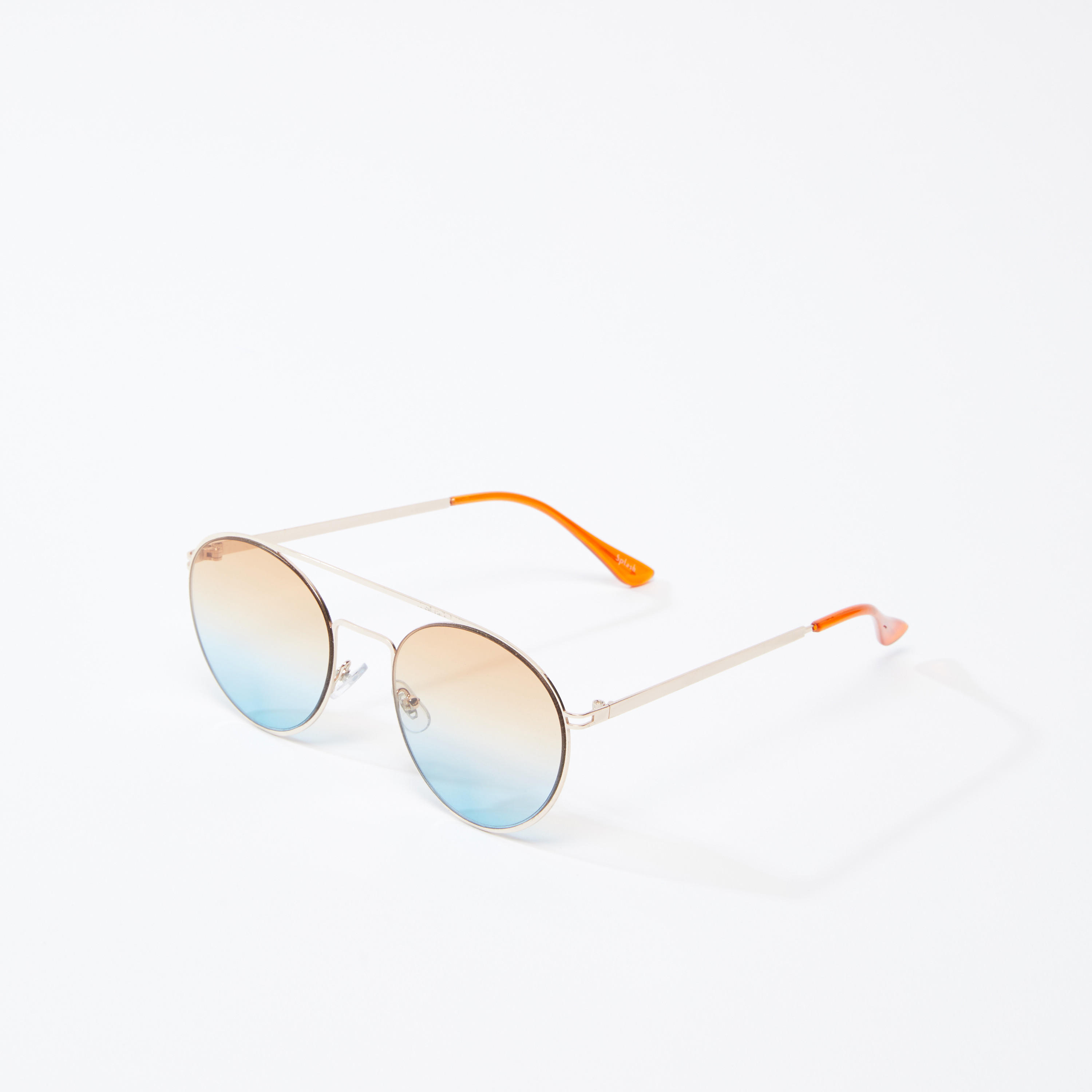 نظّارة شمسية ميتاليك بإطار كامل-men-sunglasses-image-1