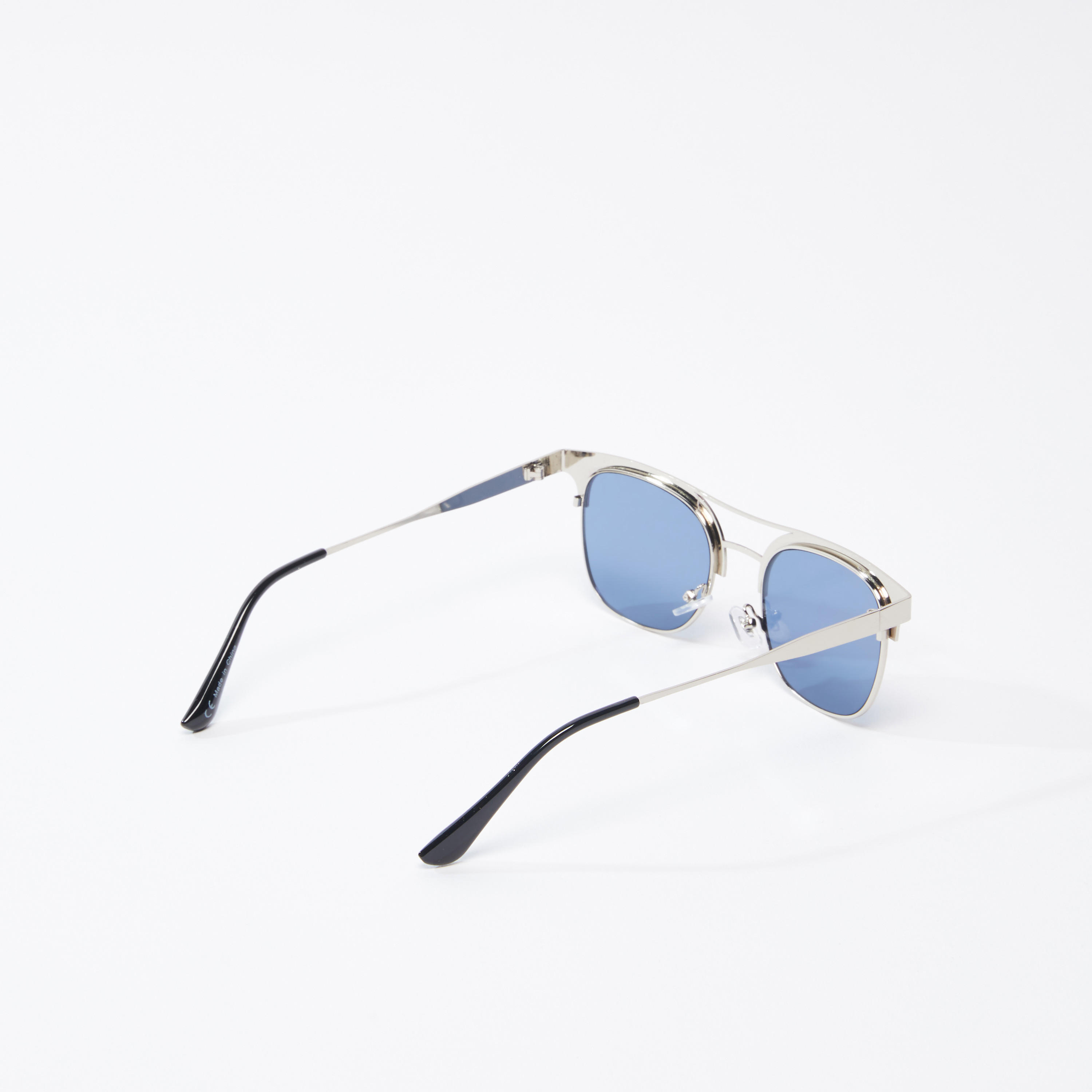 نظّارة شمسية بإطار كامل ميتاليك ووسادات للأنف-men-sunglasses-image-2