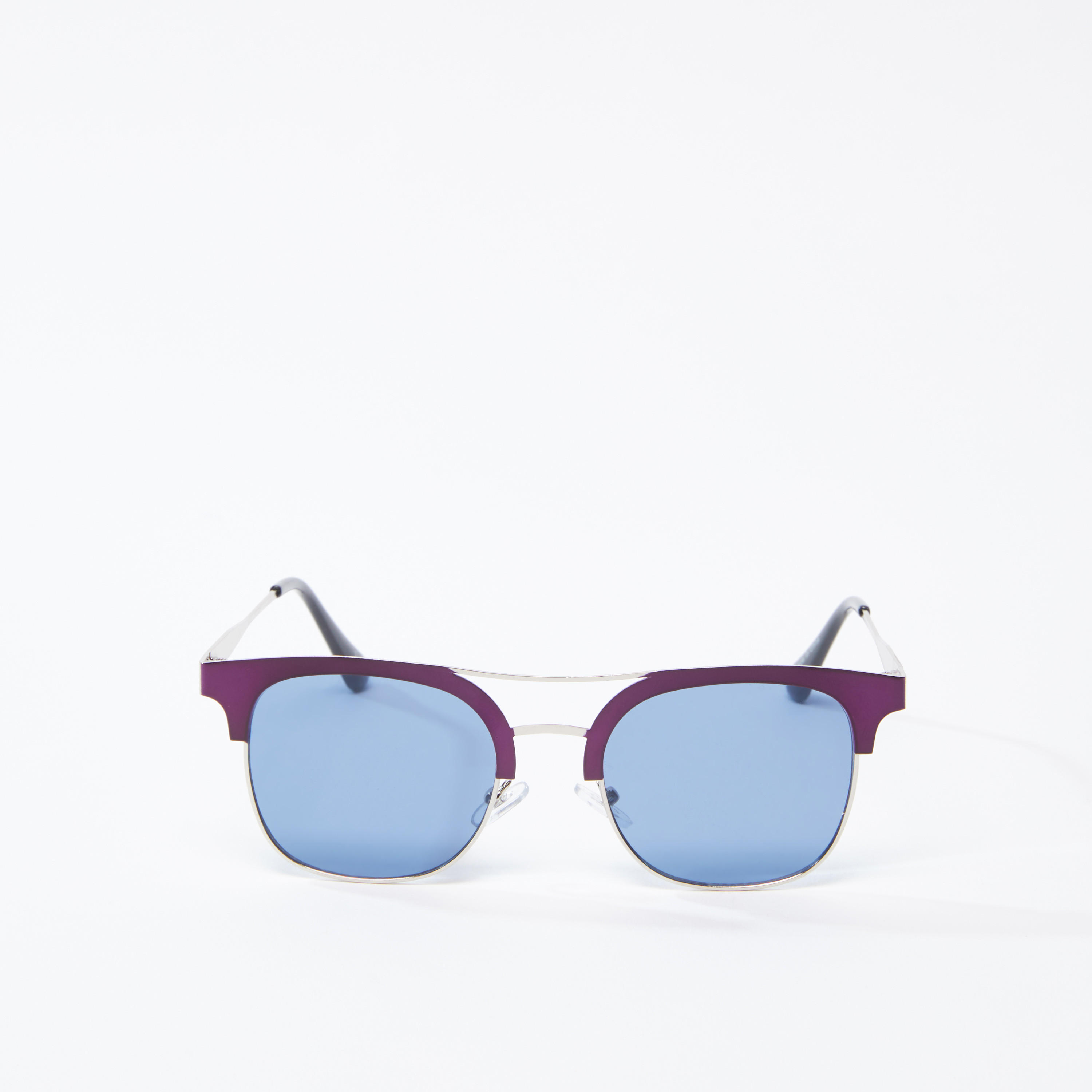 نظّارة شمسية بإطار كامل ميتاليك ووسادات للأنف-men-sunglasses-image-4