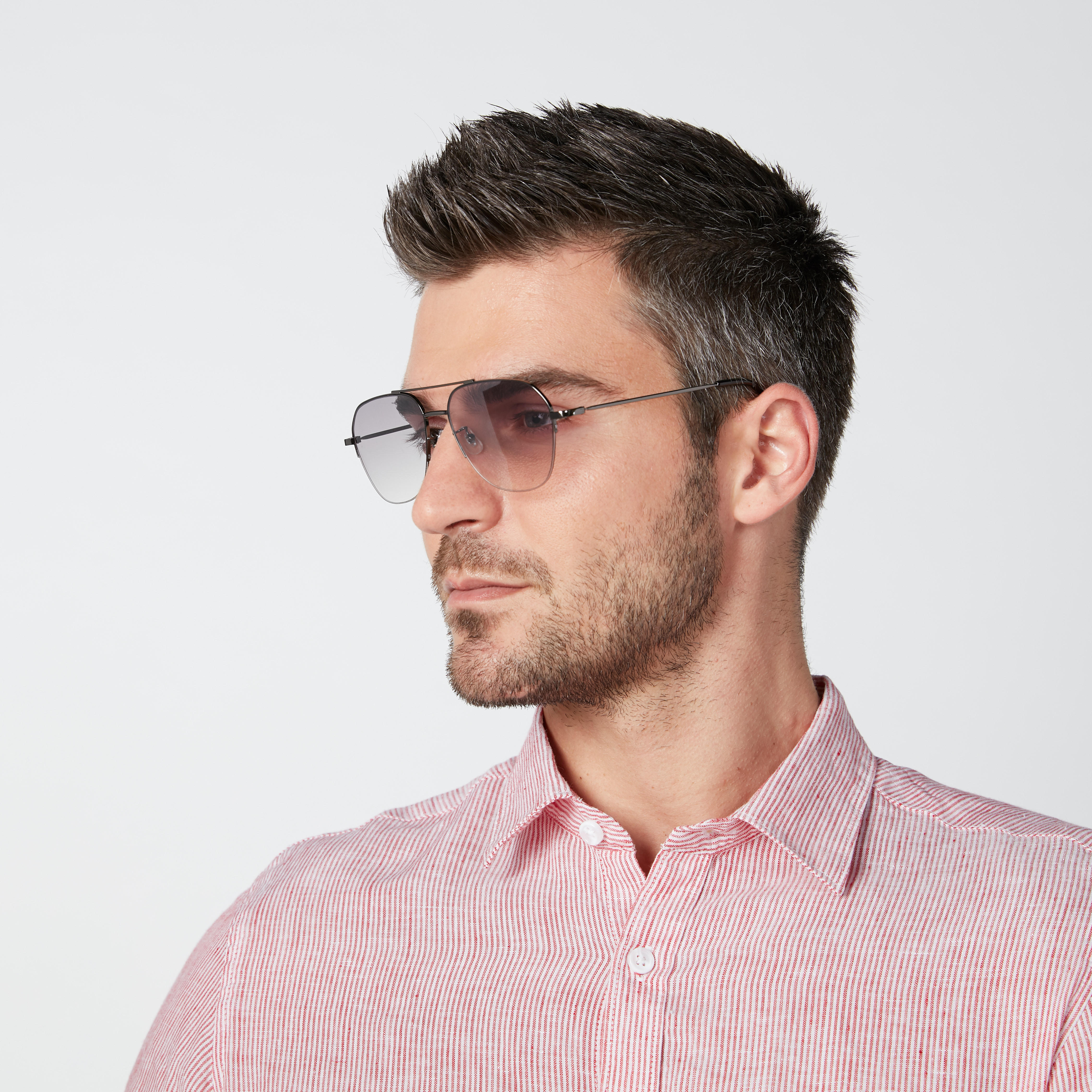 نظّارة شمسية أفياتور بإطار كامل-men-sunglasses-image-2