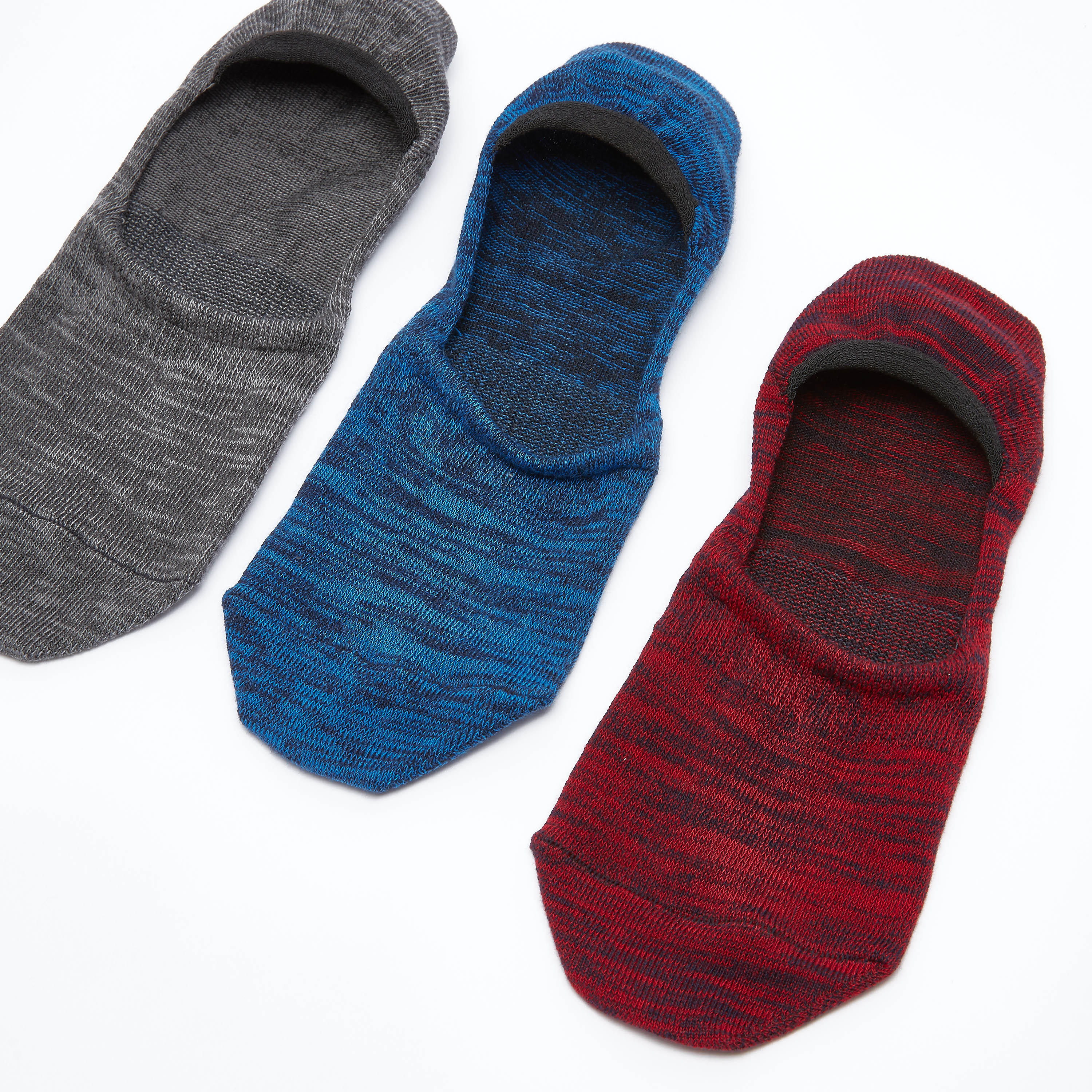 جوارب غير مرئية بطبعات - مجموعة من 3 أزواج-men-socks-image-2