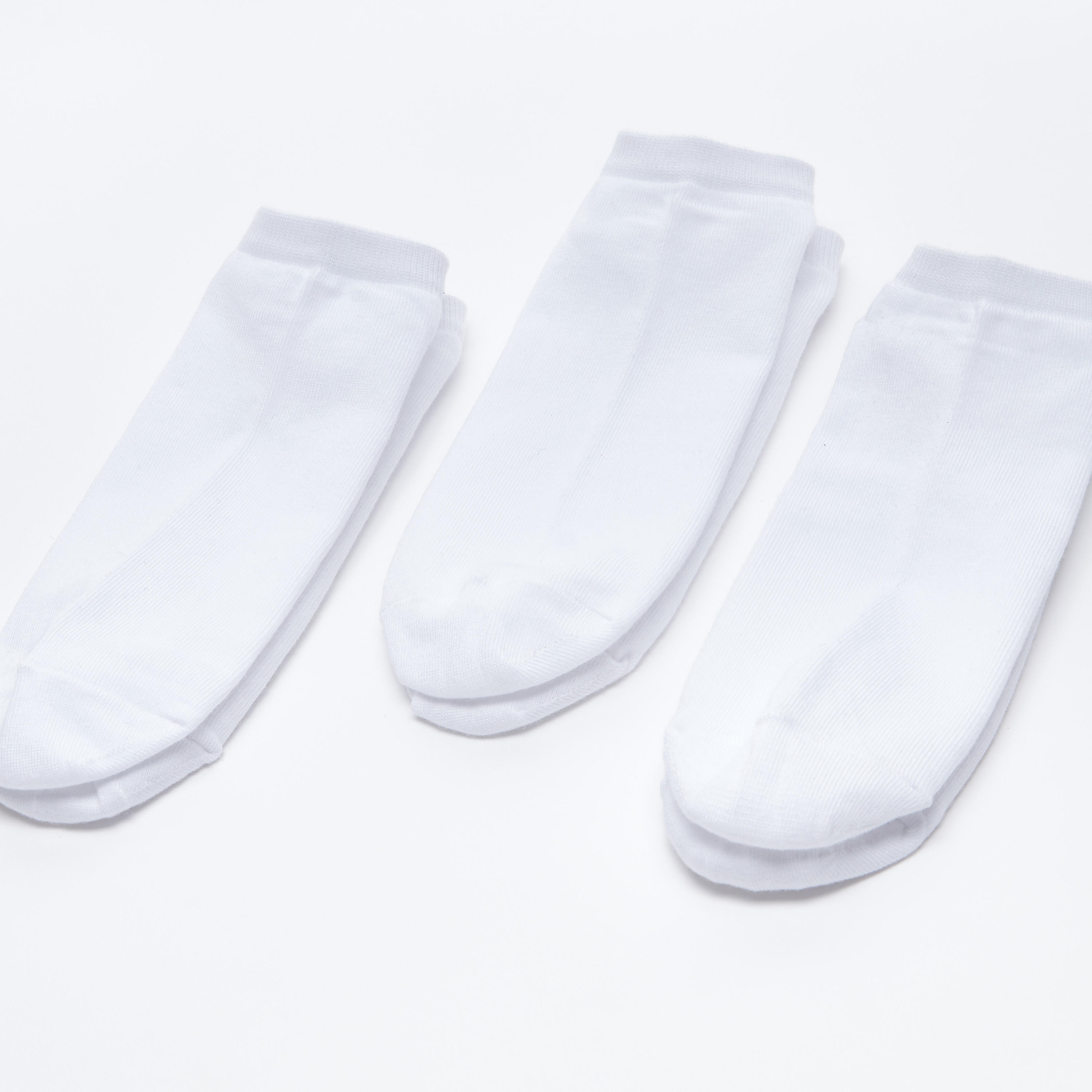 Set of 3 - Solid Ankle Length Socks-men-socks-image-1