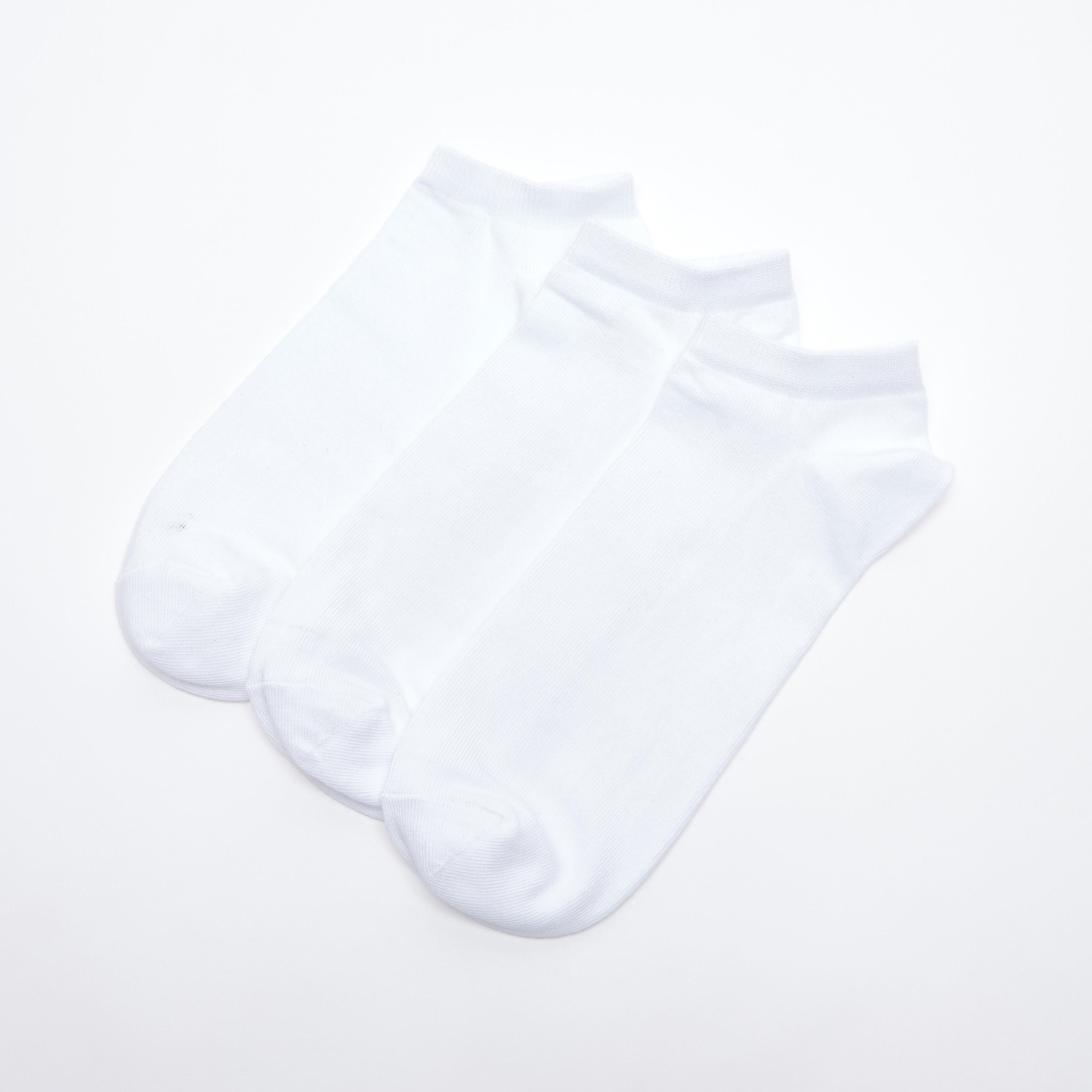 Set of 3 - Solid Ankle Length Socks-men-socks-image-2