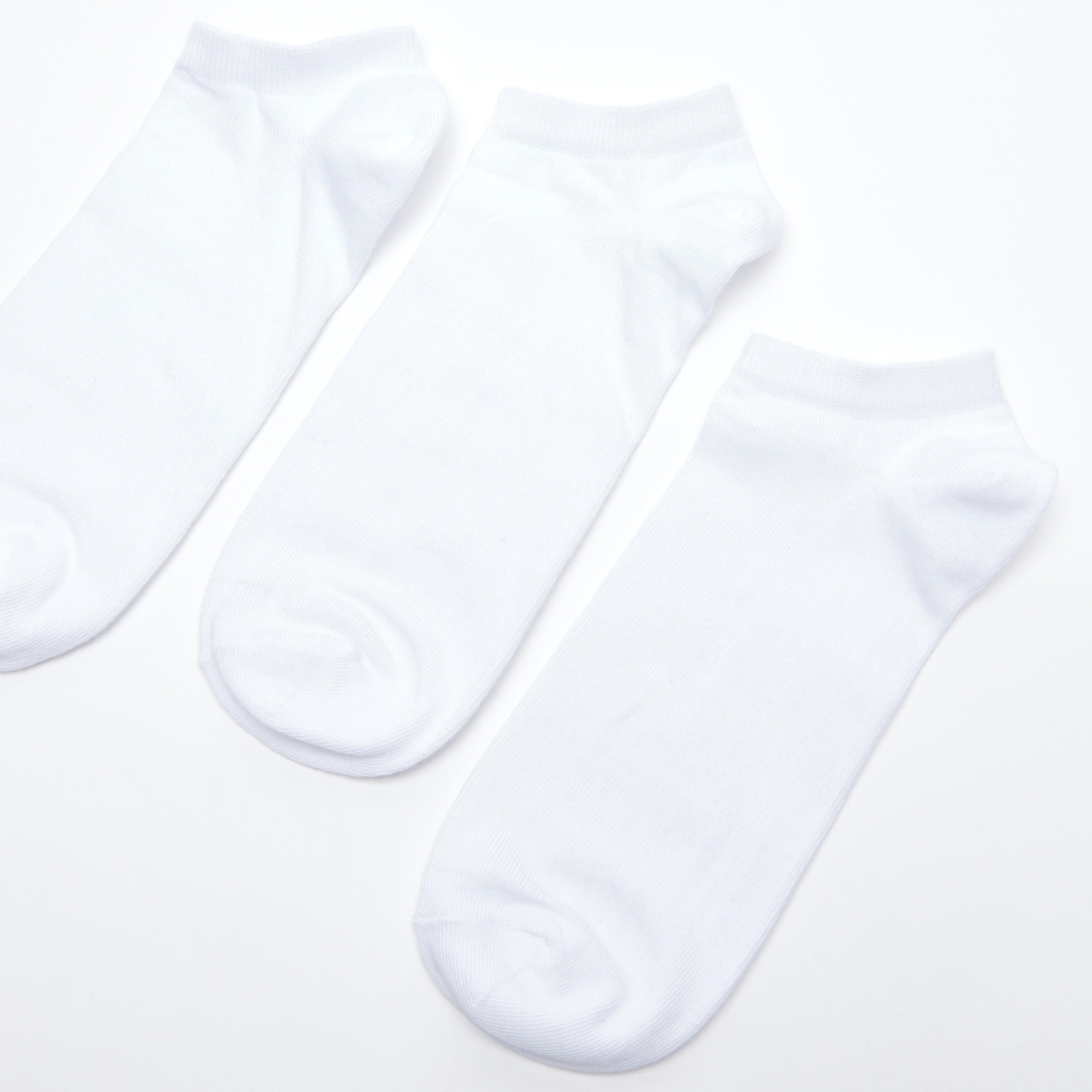 Set of 3 - Solid Ankle Length Socks-men-socks-image-3