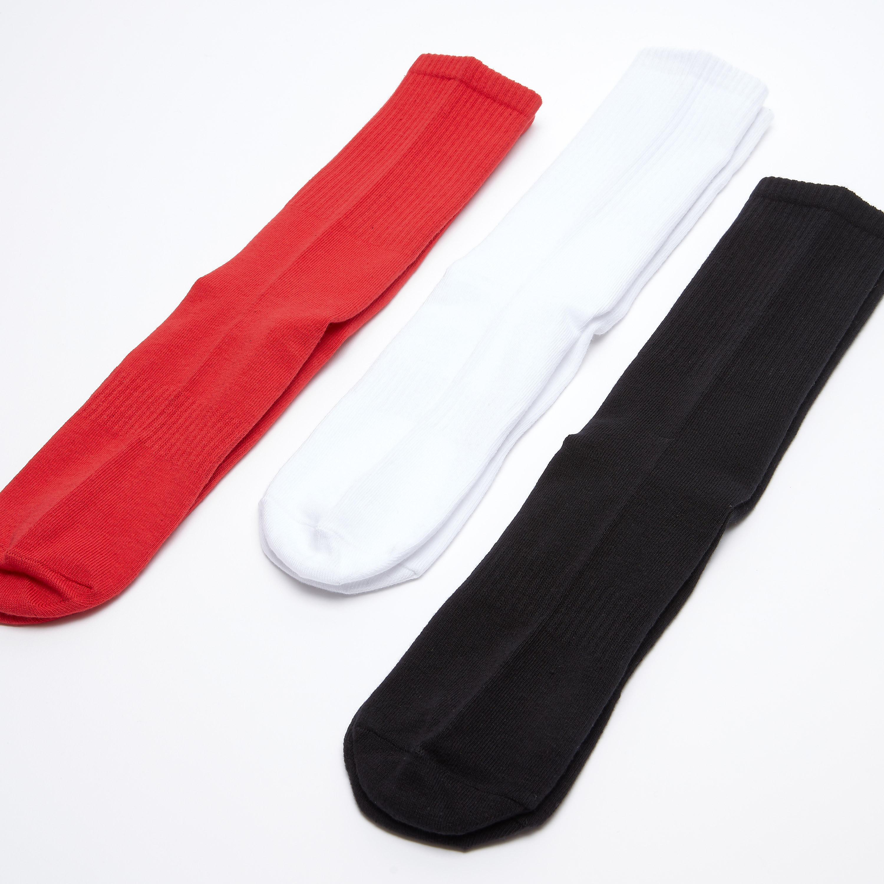 جوارب بطول متوسط - طقم من 3 أزواج-men-socks-image-3