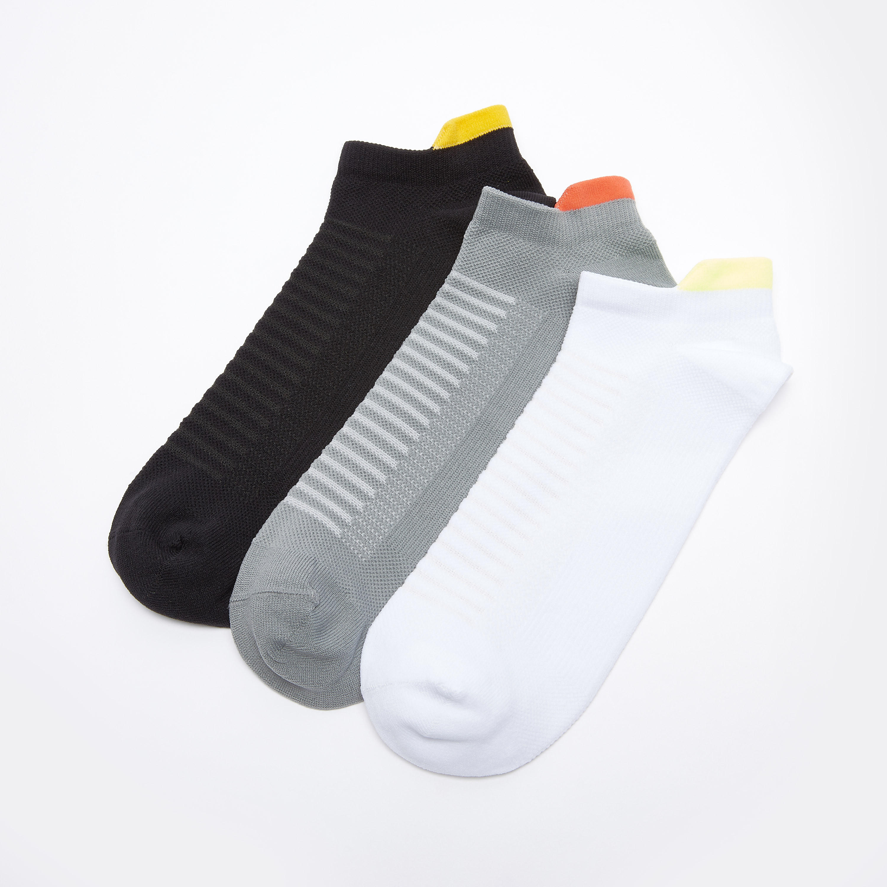 جوارب مقلّمة - طقم من 3 أزواج-men-socks-image-2