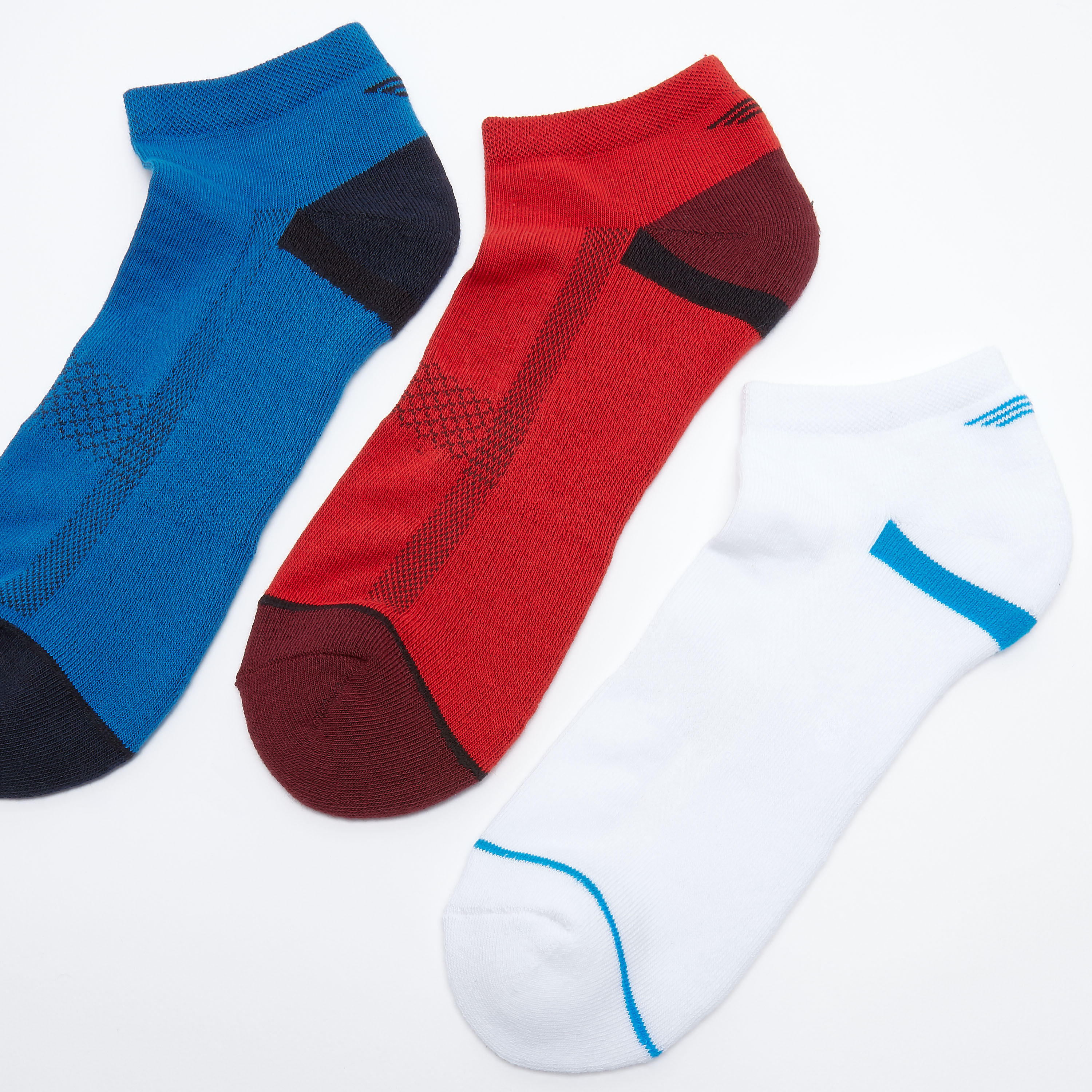 جوارب بطول الكاحل بطبعات - طقم من 3 أزواج-men-socks-image-3