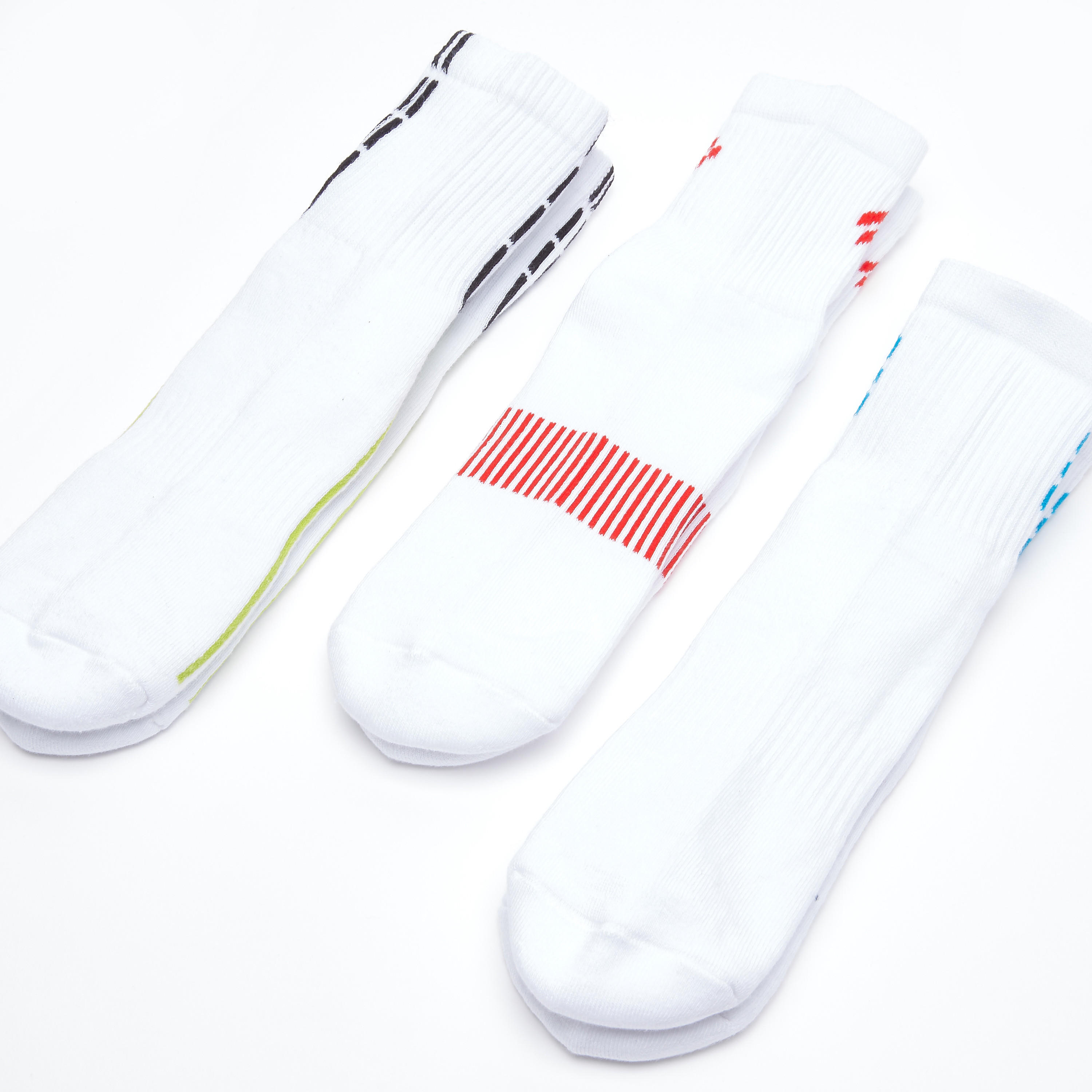 جوارب قصيرة بطبعات - طقم من 3 أزواج-men-socks-image-3