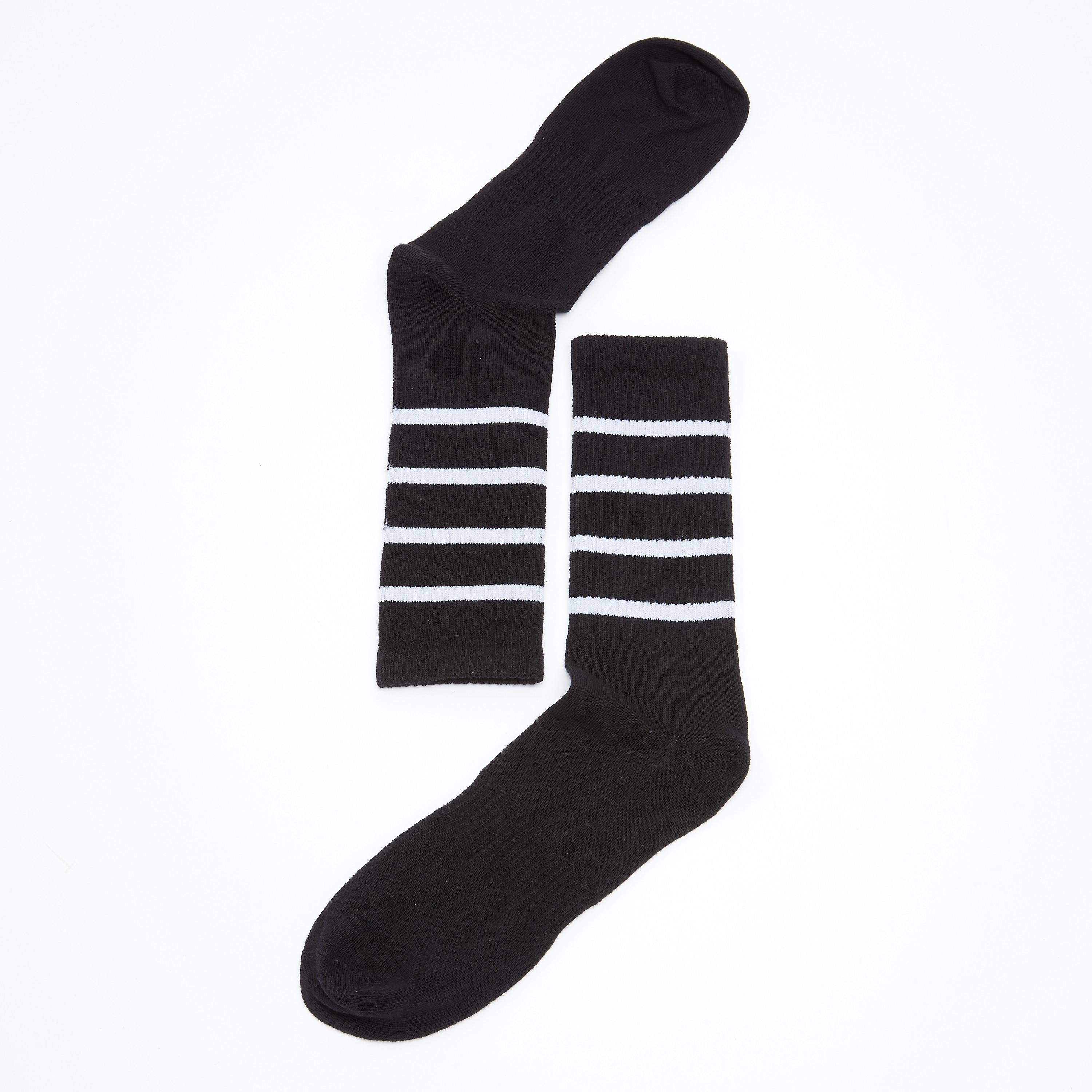Ribbed Crew Length Socks-men-socks-image-1