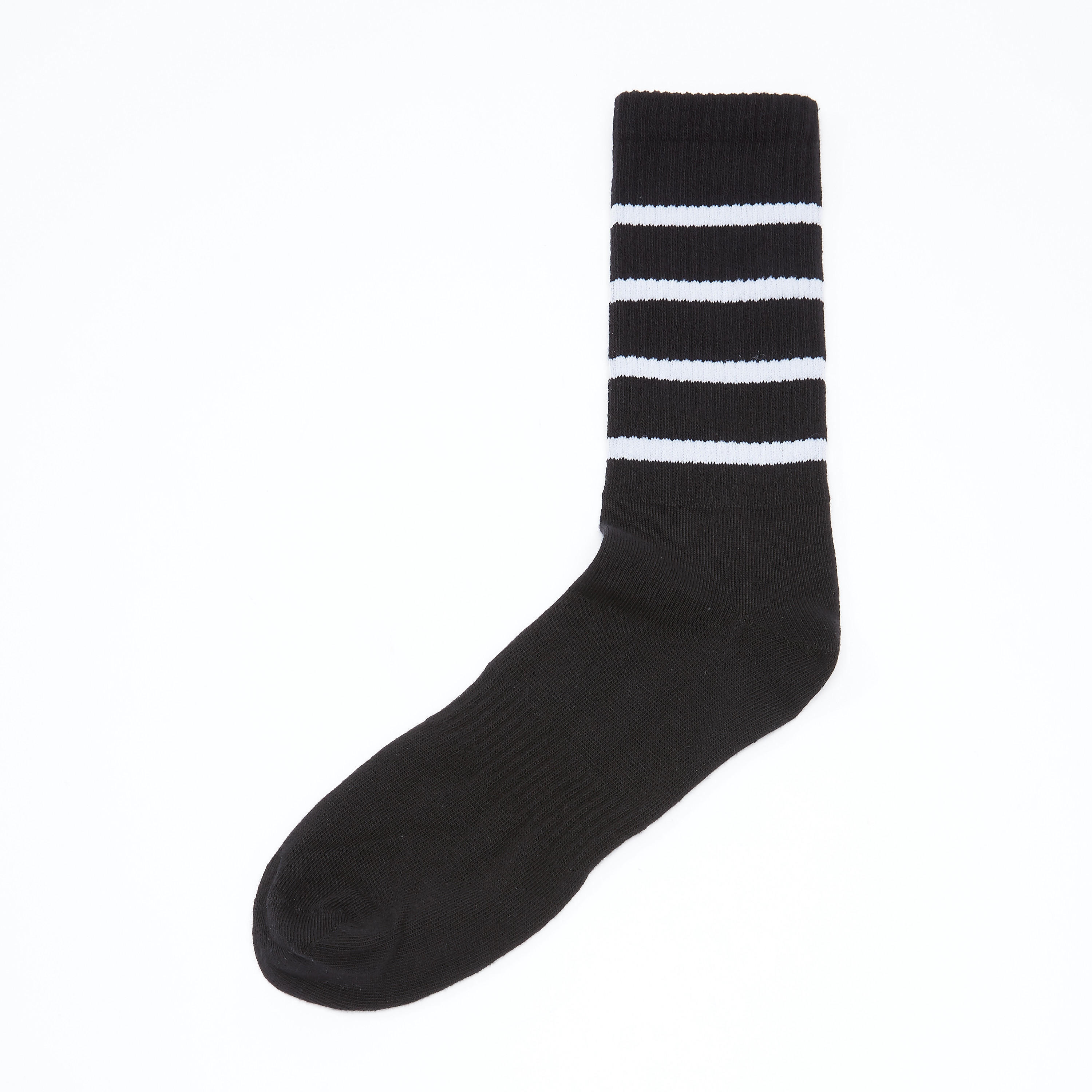 Ribbed Crew Length Socks-men-socks-image-2