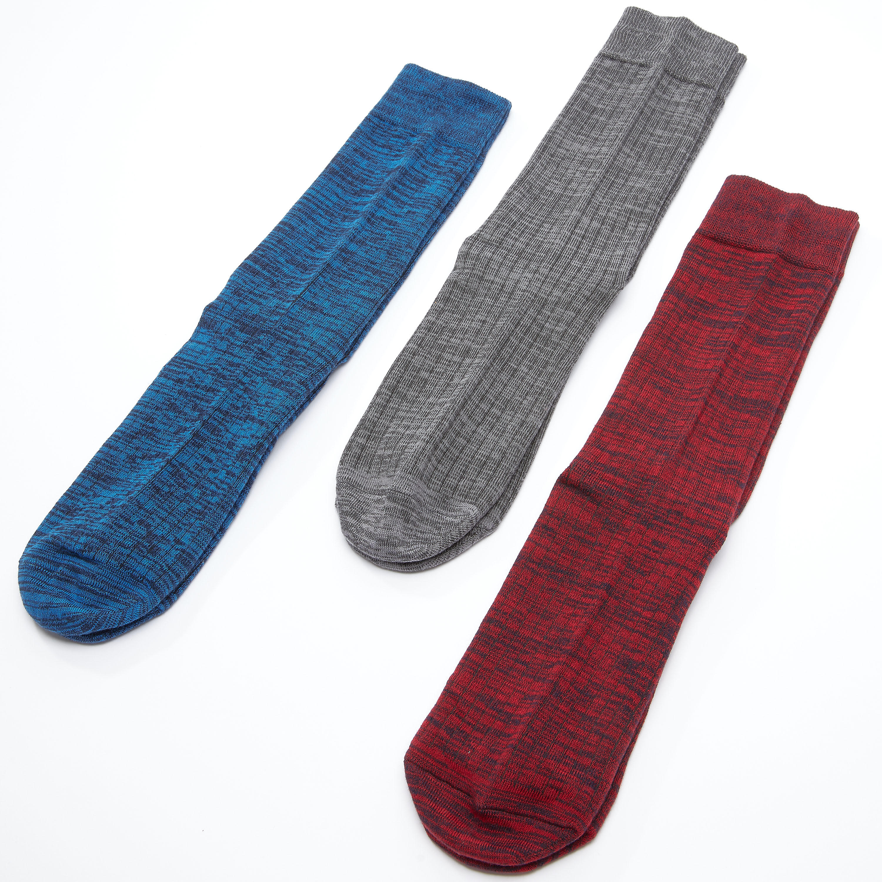 جوارب قصيرة بطبعات - طقم من 3 أزواج-men-socks-image-3