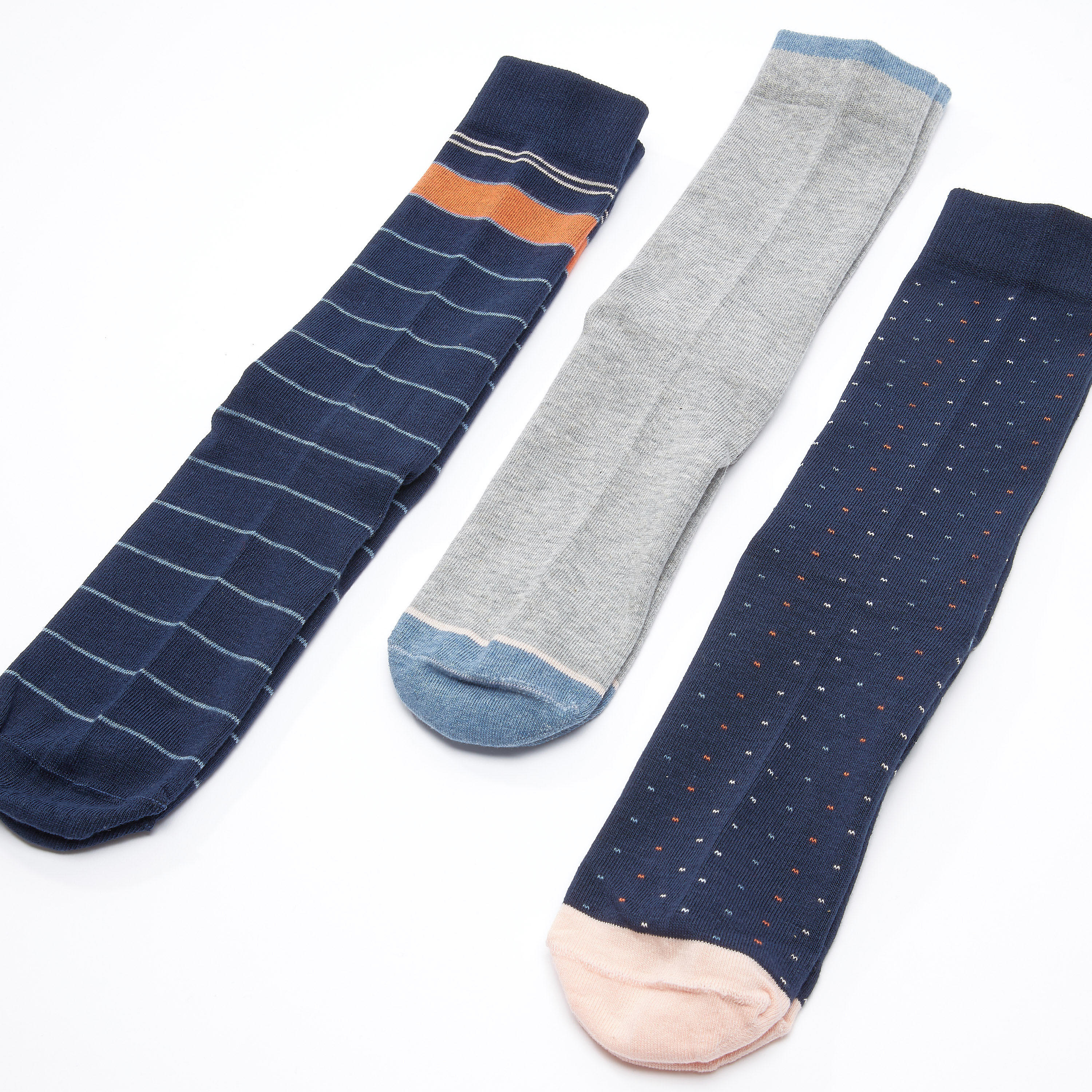 Set of 3 - Assorted Crew Length Socks-men-socks-image-3