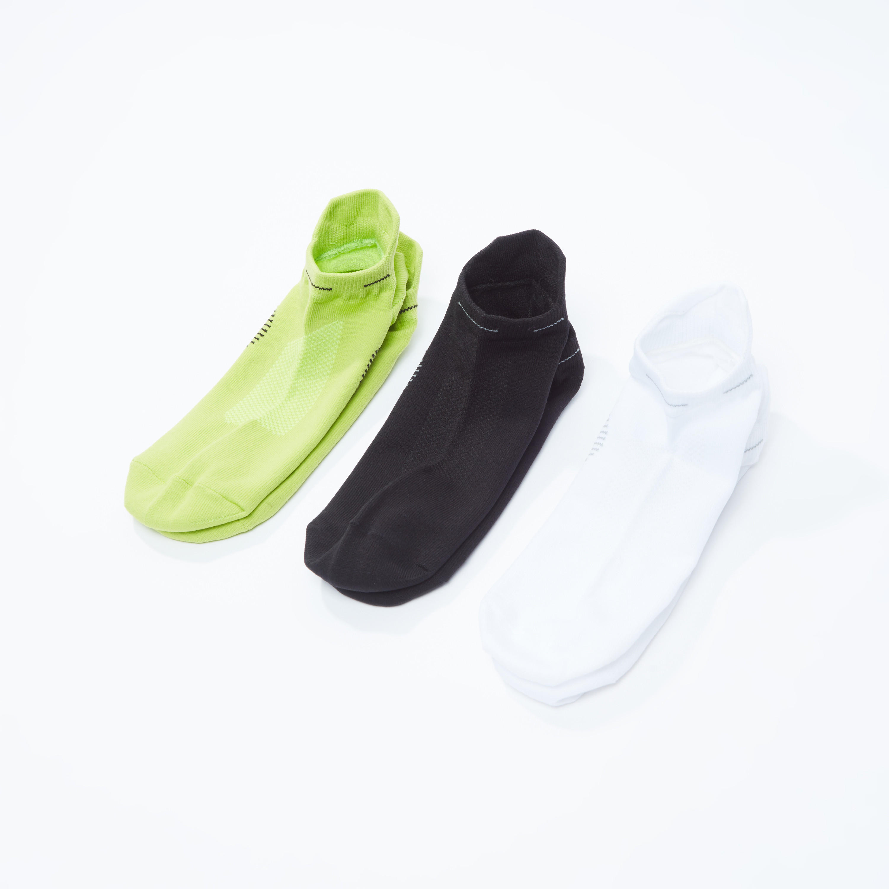 جوارب مقلّمة بطول الكاحل - طقم من 3 أزواج-men-socks-image-1