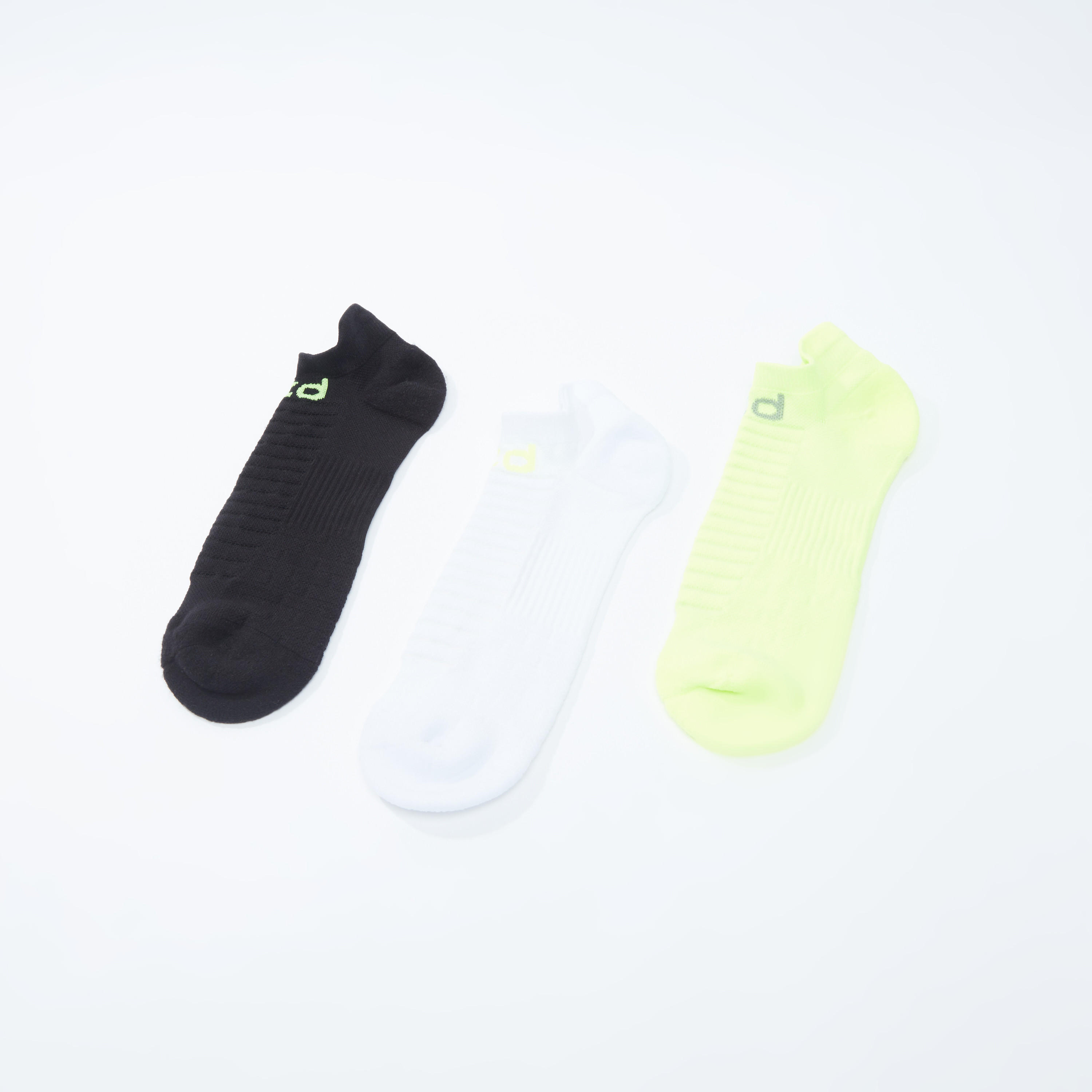 جوارب بارزة الملمس بطول الكاحل - طقم من 3 أزواج-men-socks-image-3