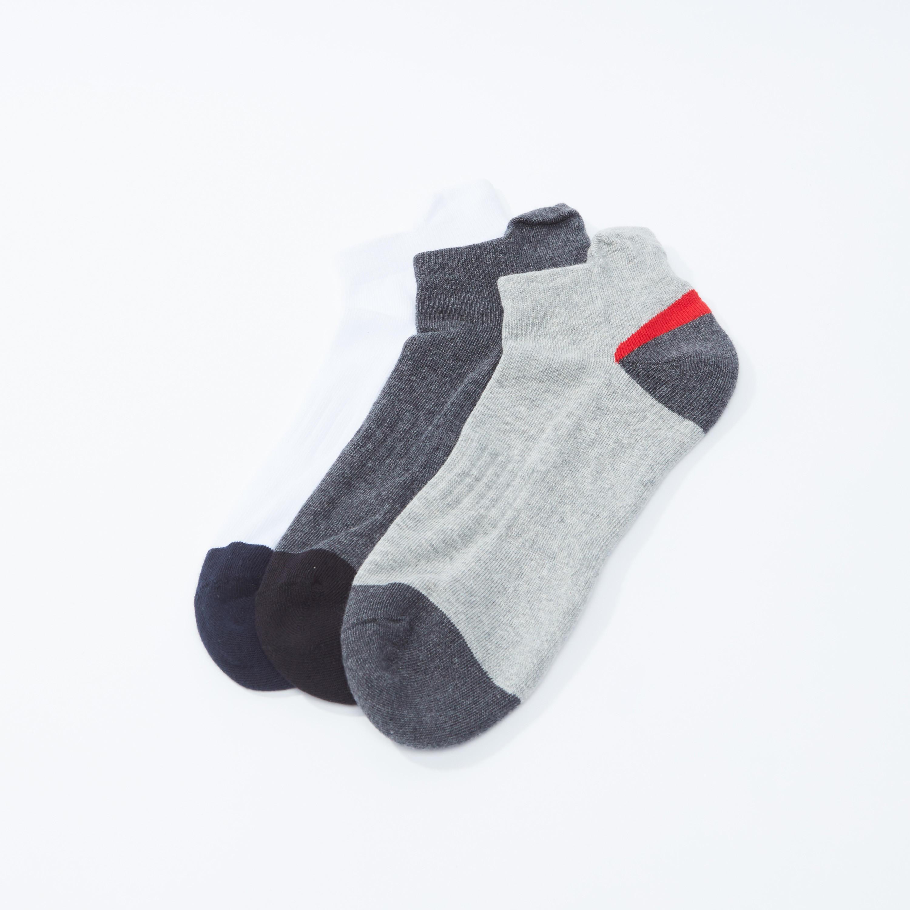 جوارب بطول الكاحل - طقم من 3 أزواج-men-socks-image-2