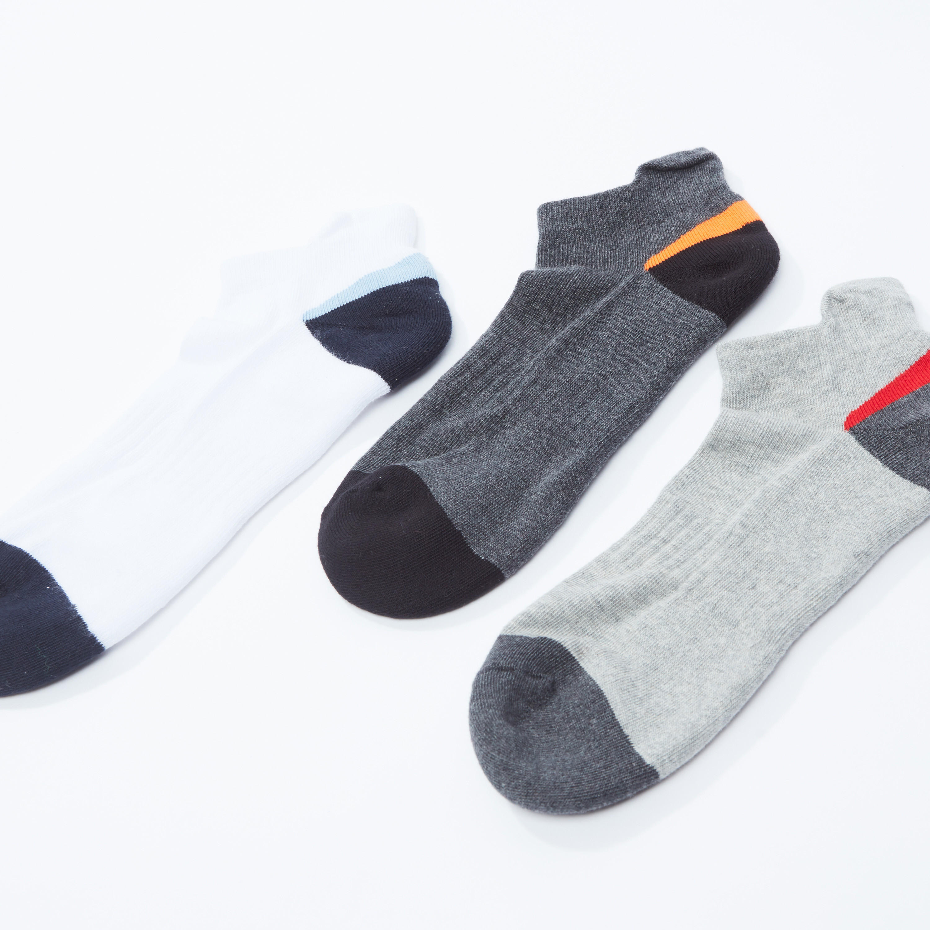جوارب بطول الكاحل - طقم من 3 أزواج-men-socks-image-3