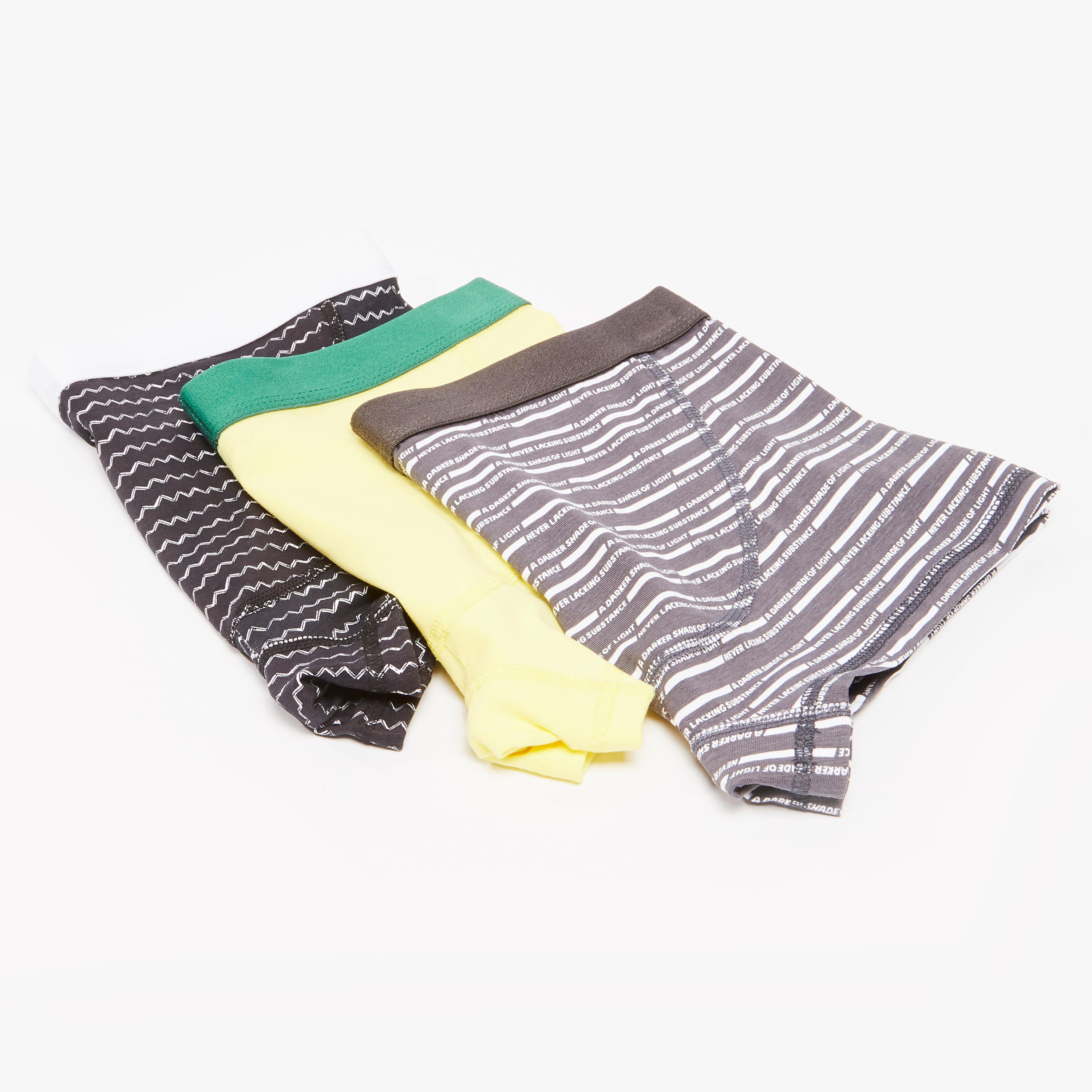 سراويل بوكسر متنوعة بخصر مطّاطي - طقم من 3 قطع-men-clothing-innerwear-underwear-image-3