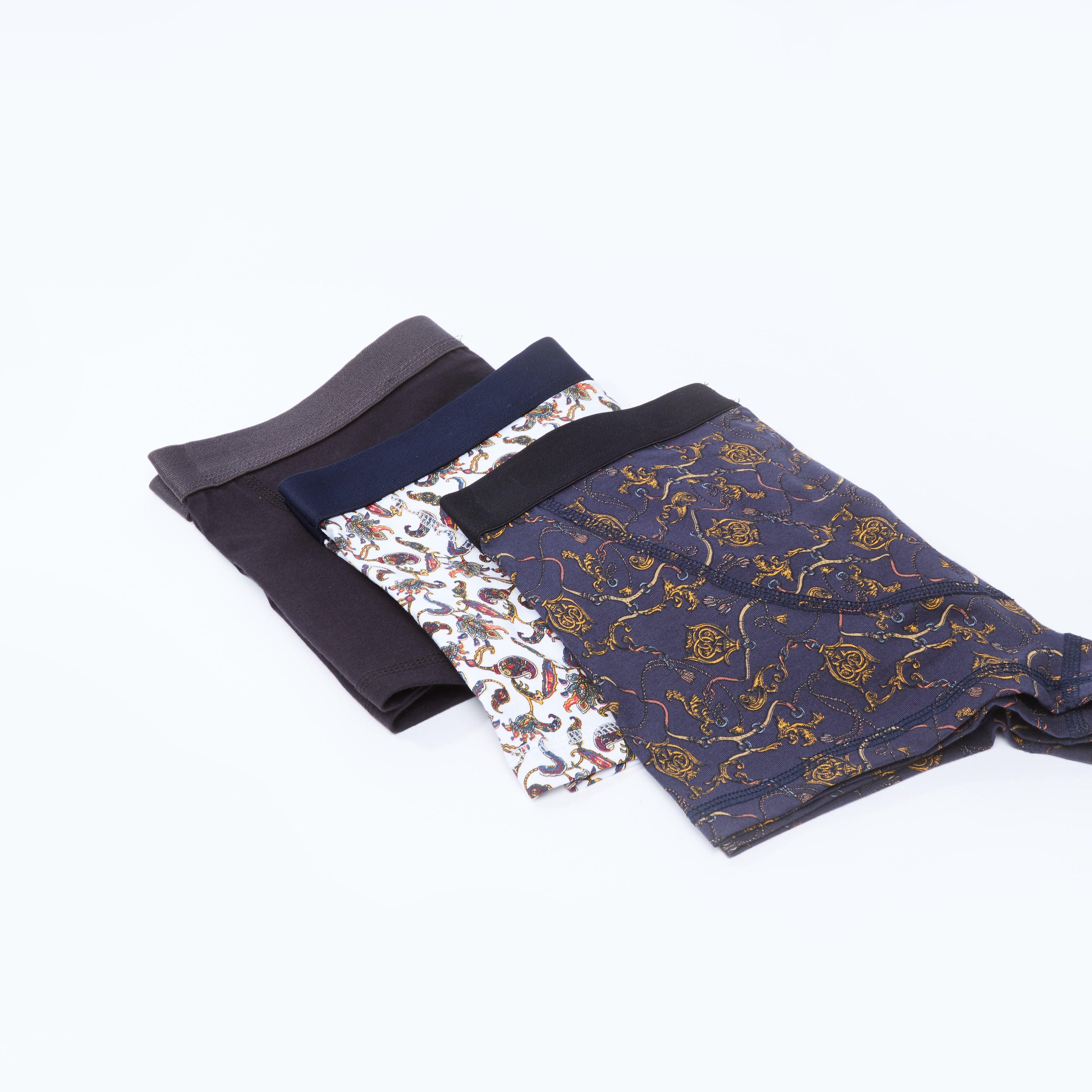 سراويل داخلية متنوعة بخصر مطّاطي - طقم من 3 قطع-men-clothing-innerwear-underwear-image-3