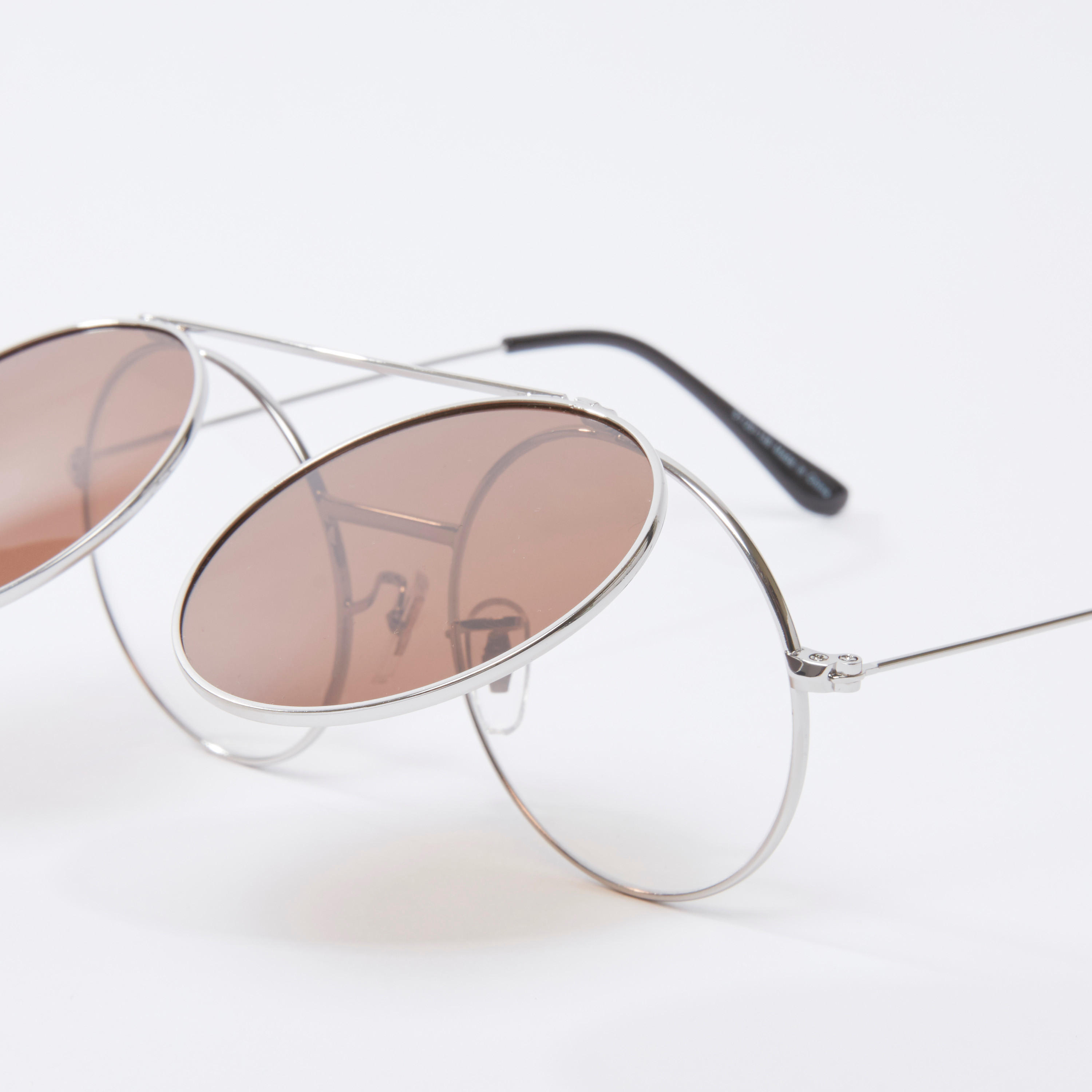 نظّارة شمسية مستديرة بإطار كامل ووسادات أنف-men-sunglasses-image-5