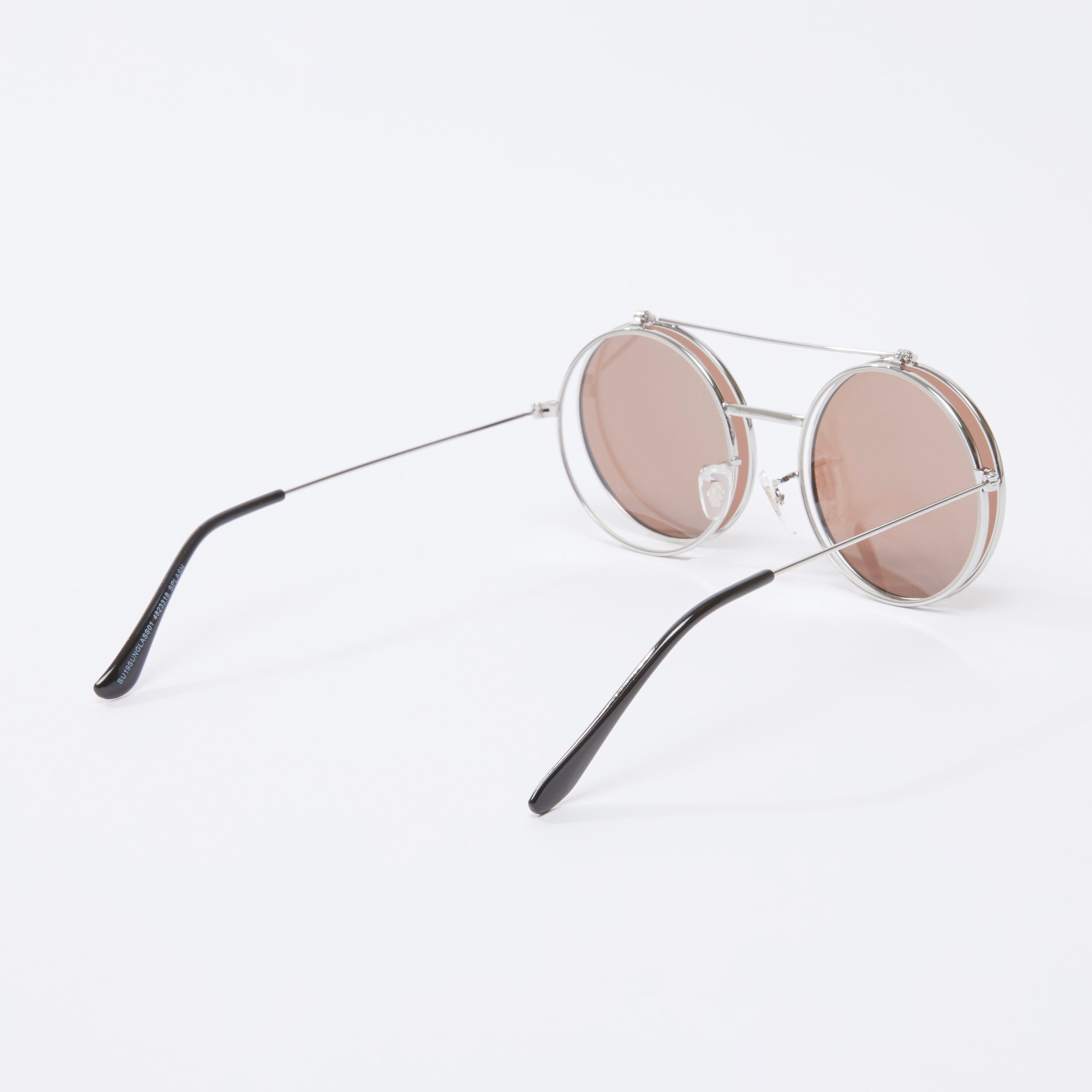 نظّارة شمسية مستديرة بإطار كامل ووسادات أنف-men-sunglasses-image-4