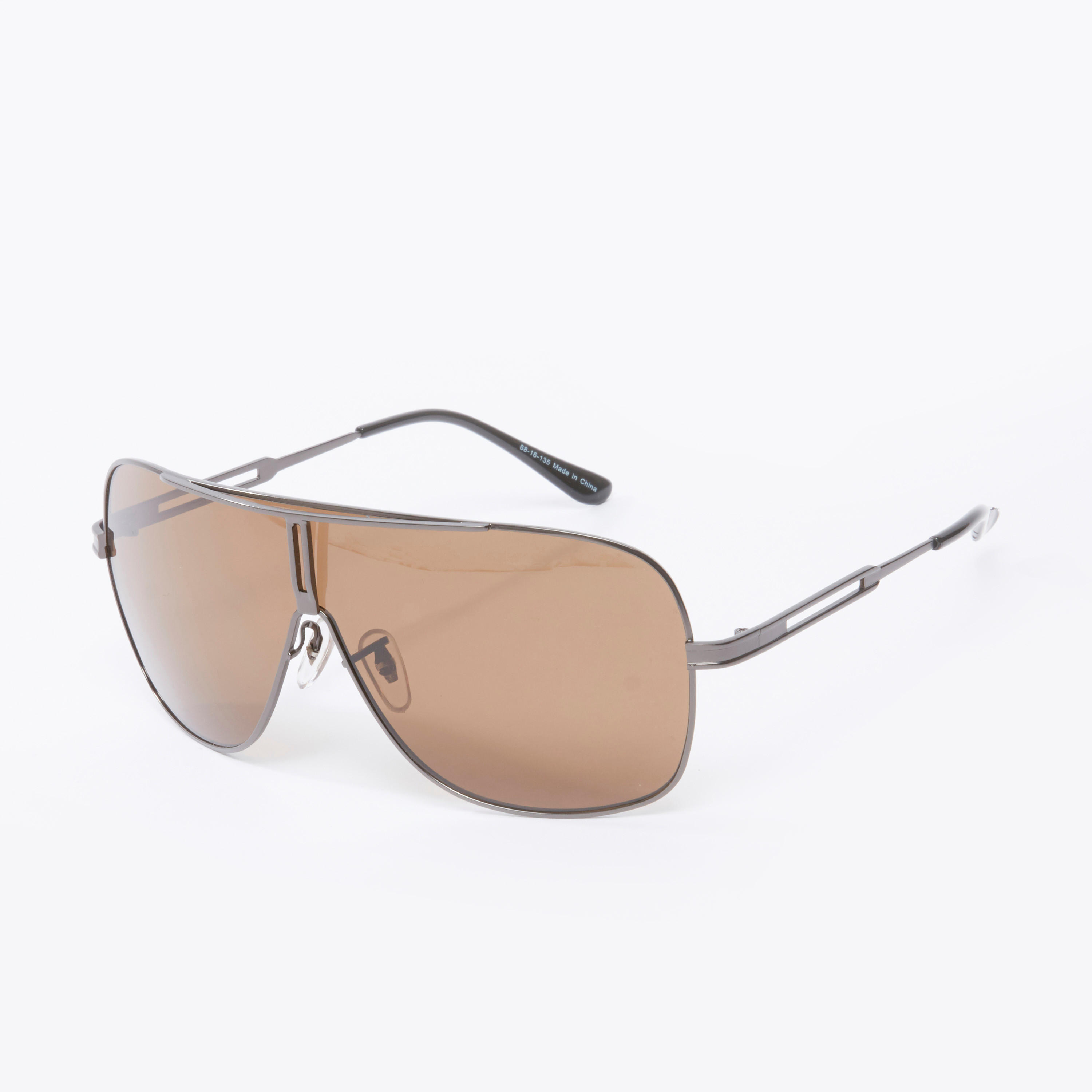 نظّارة شمسية بإطار كامل ميتاليك-men-sunglasses-image-1