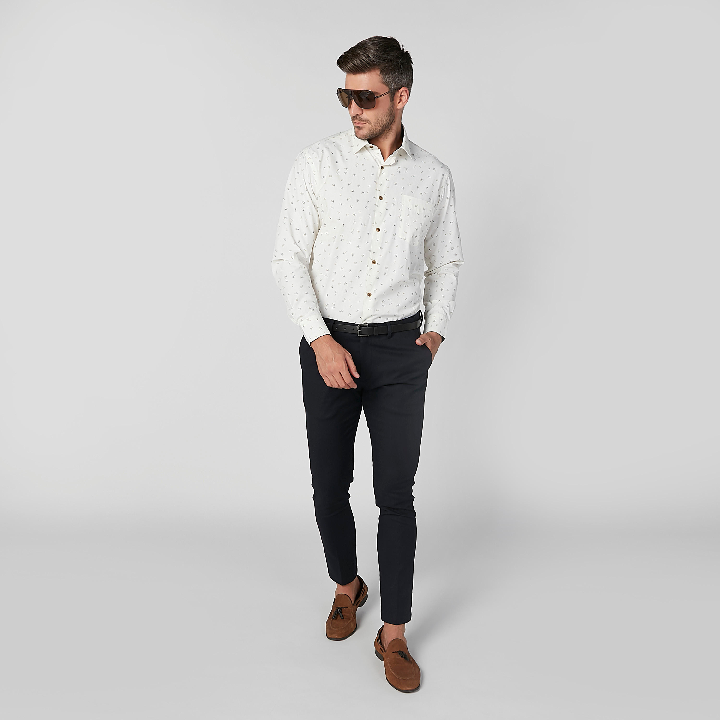 نظّارة شمسية بإطار كامل ميتاليك-men-sunglasses-image-2