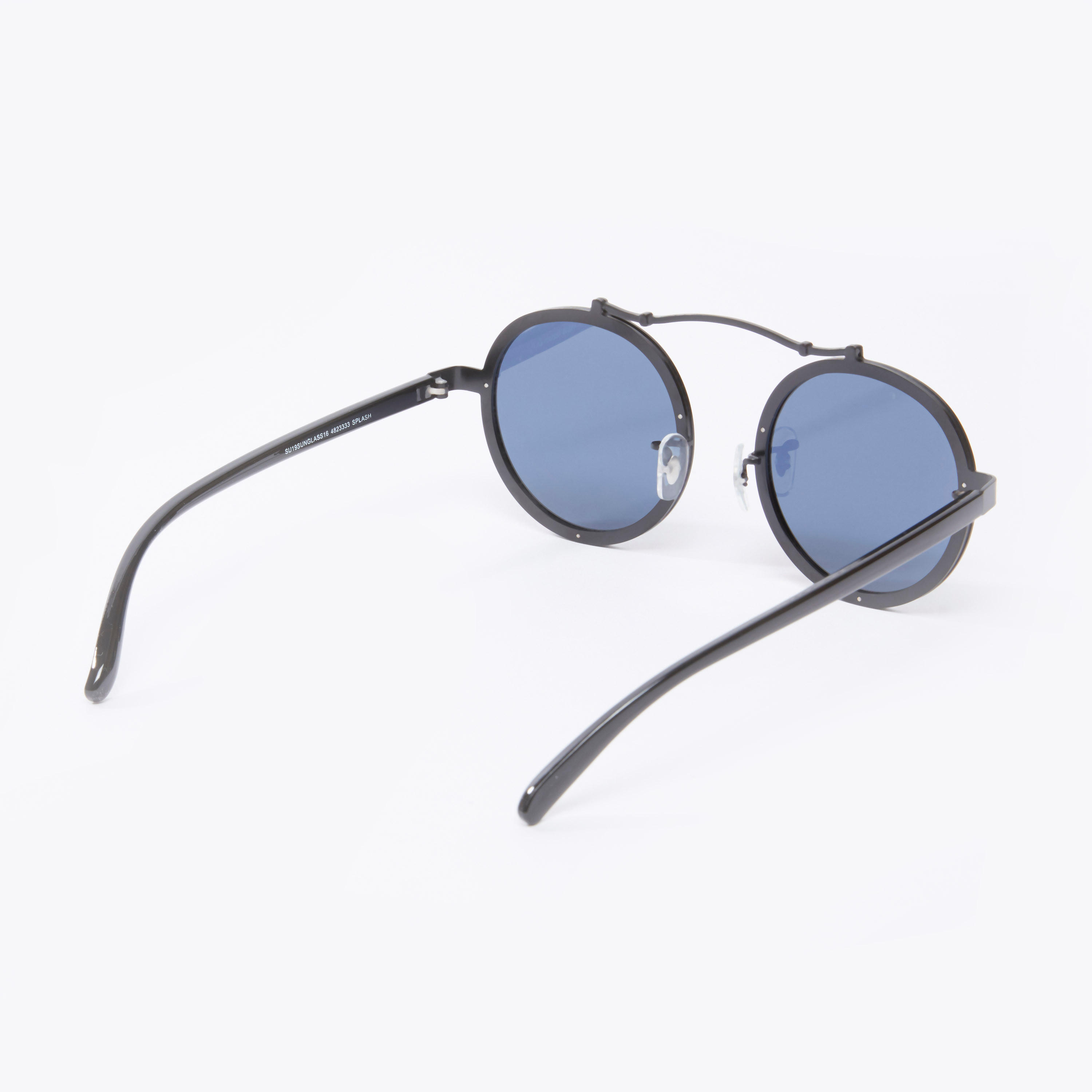 نظارة شمسية مستديرة بإطار كامل ووسادات أنف-men-sunglasses-image-3