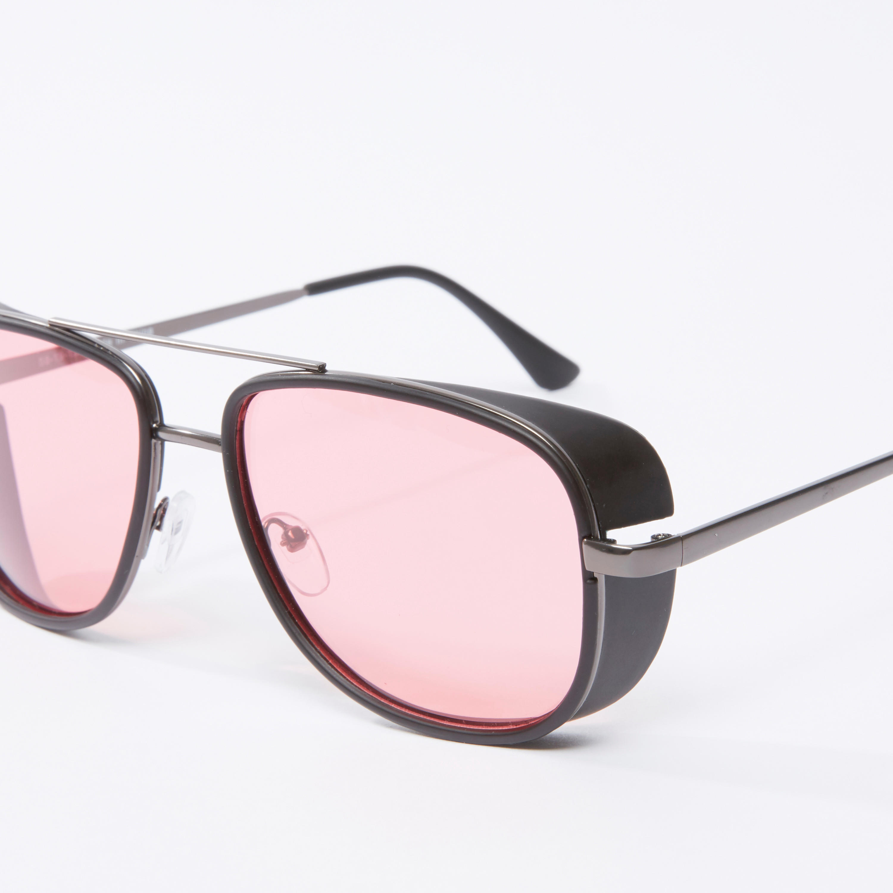 Full Rim Rectangular Sunglasses with Nose Pads and Temple Tips-men-sunglasses-image-3