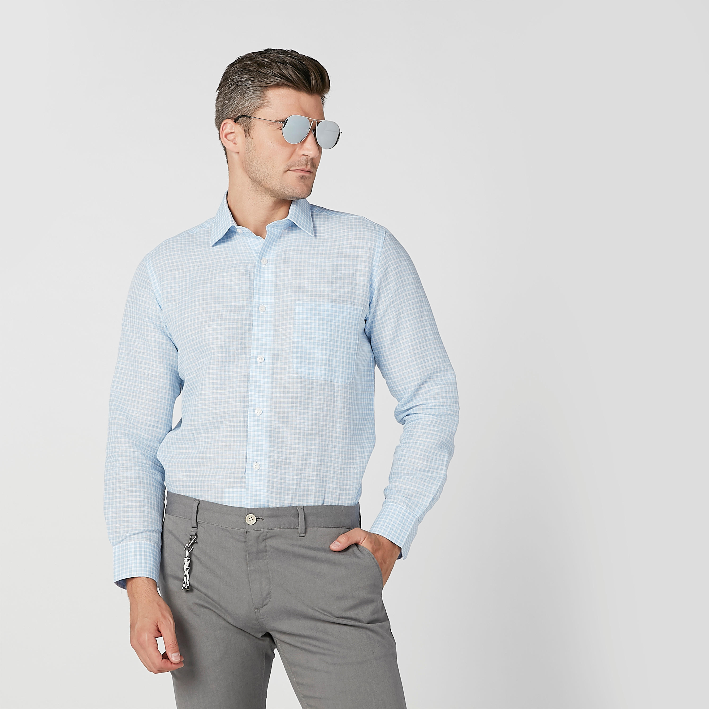 نظّارة شمسية أفياتور بإطار كامل ووسادات أنف-men-sunglasses-image-2