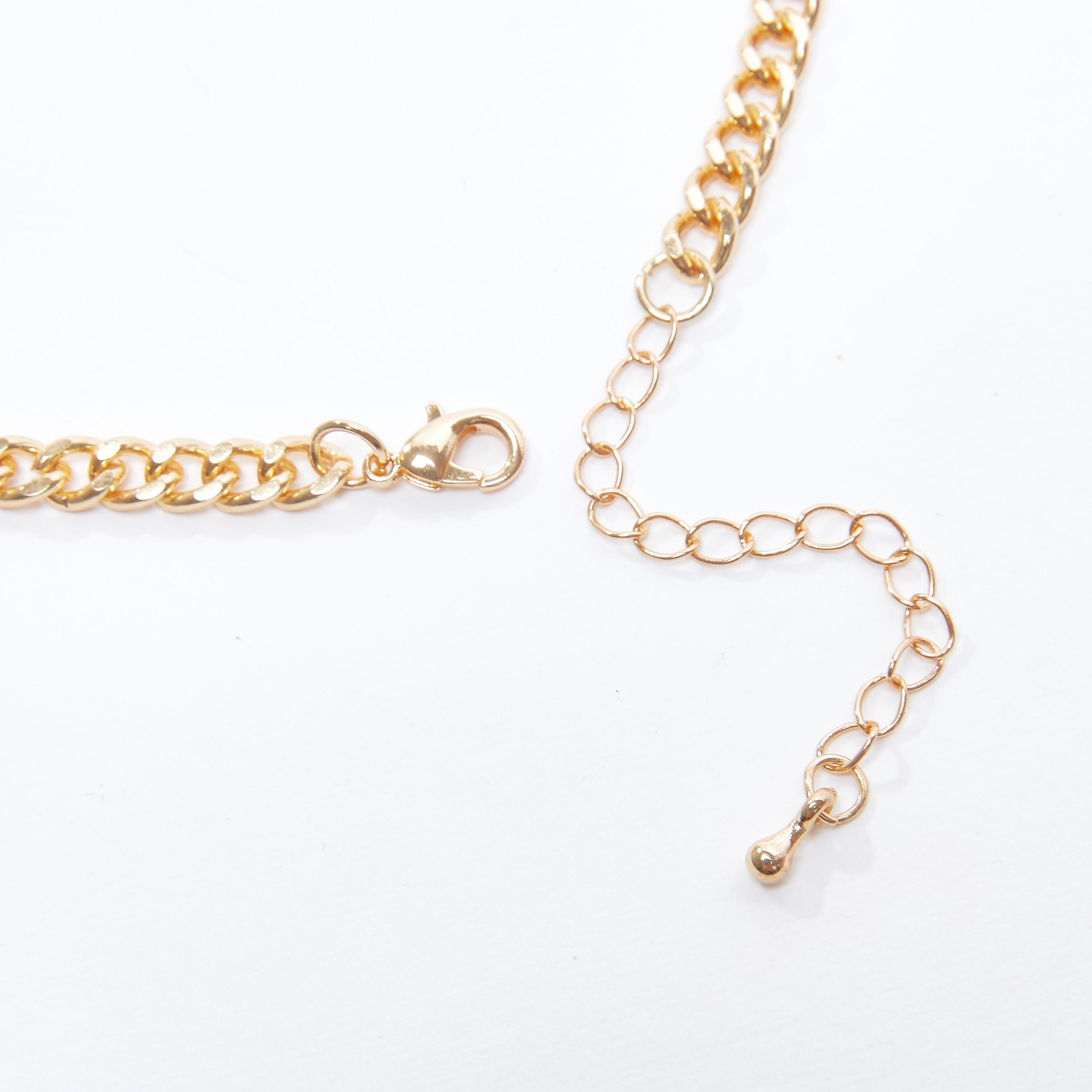 قلادة ميتاليك بدلّاية ومشبك إغلاق-men-watchesandjewellery-necklacesandpendants-image-4