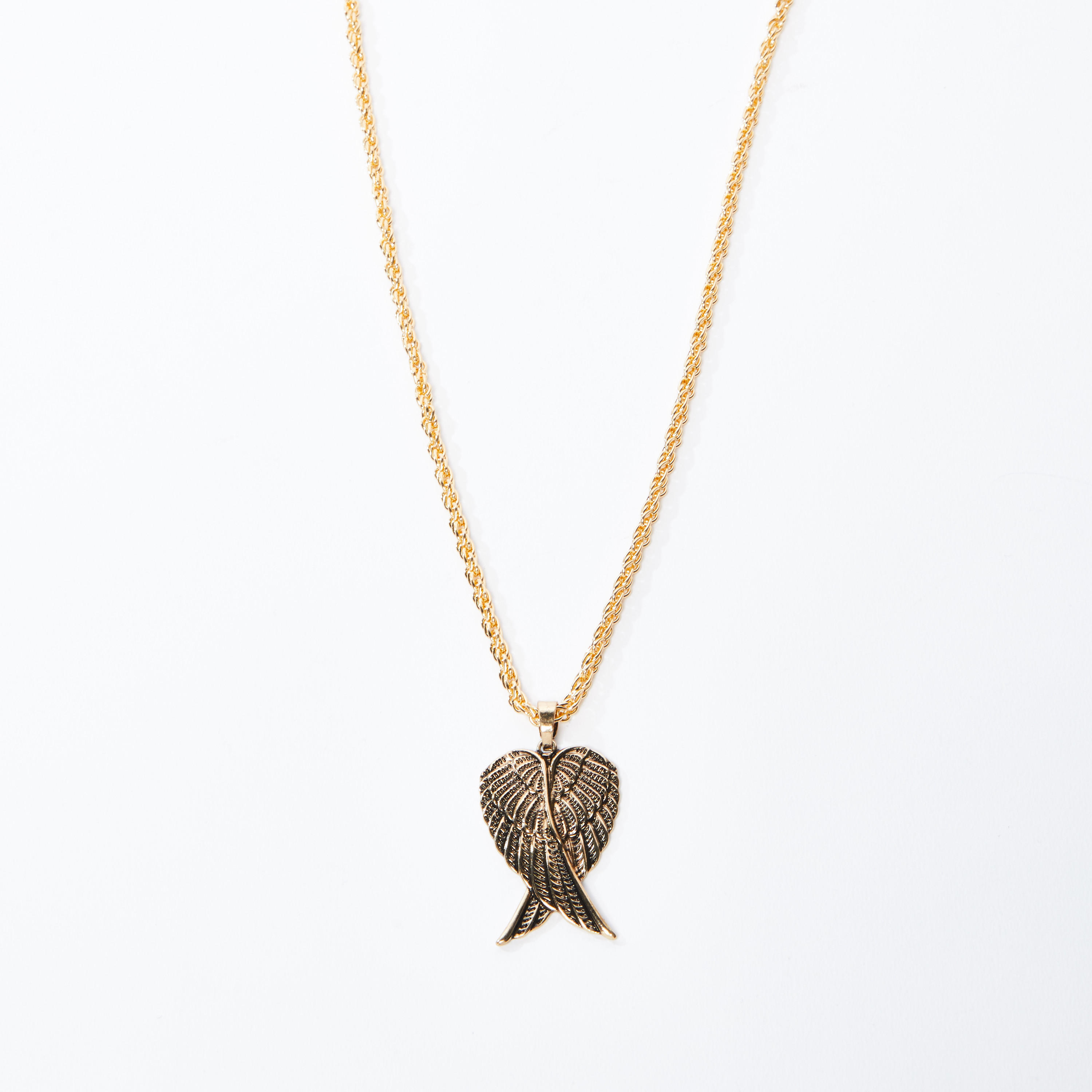 قلادة ميتاليك بدلّاية ومشبك إغلاق-men-watchesandjewellery-necklacesandpendants-image-1