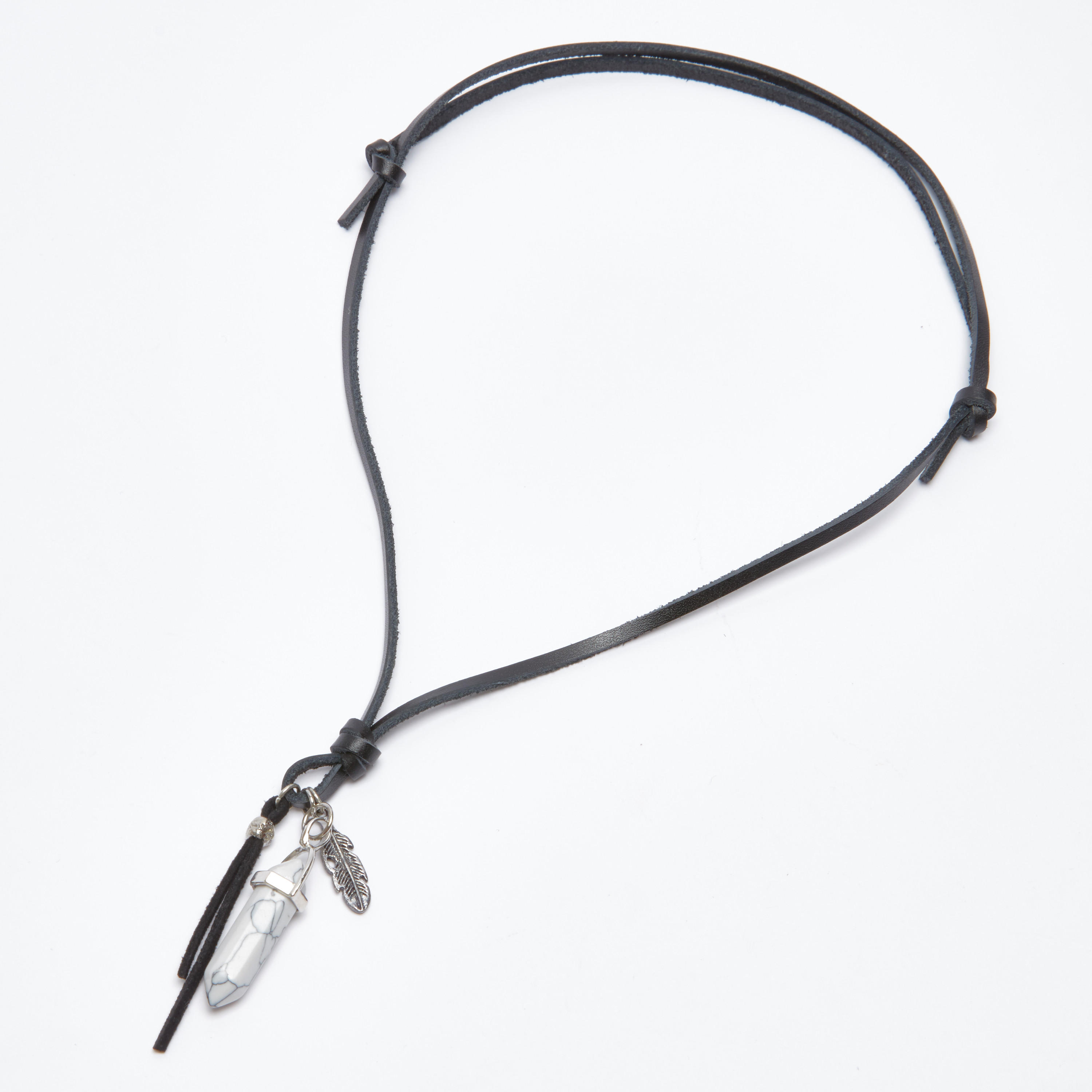 Pendant Necklace with Adjustable Slider Clasp-men-watchesandjewellery-necklacesandpendants-image-1