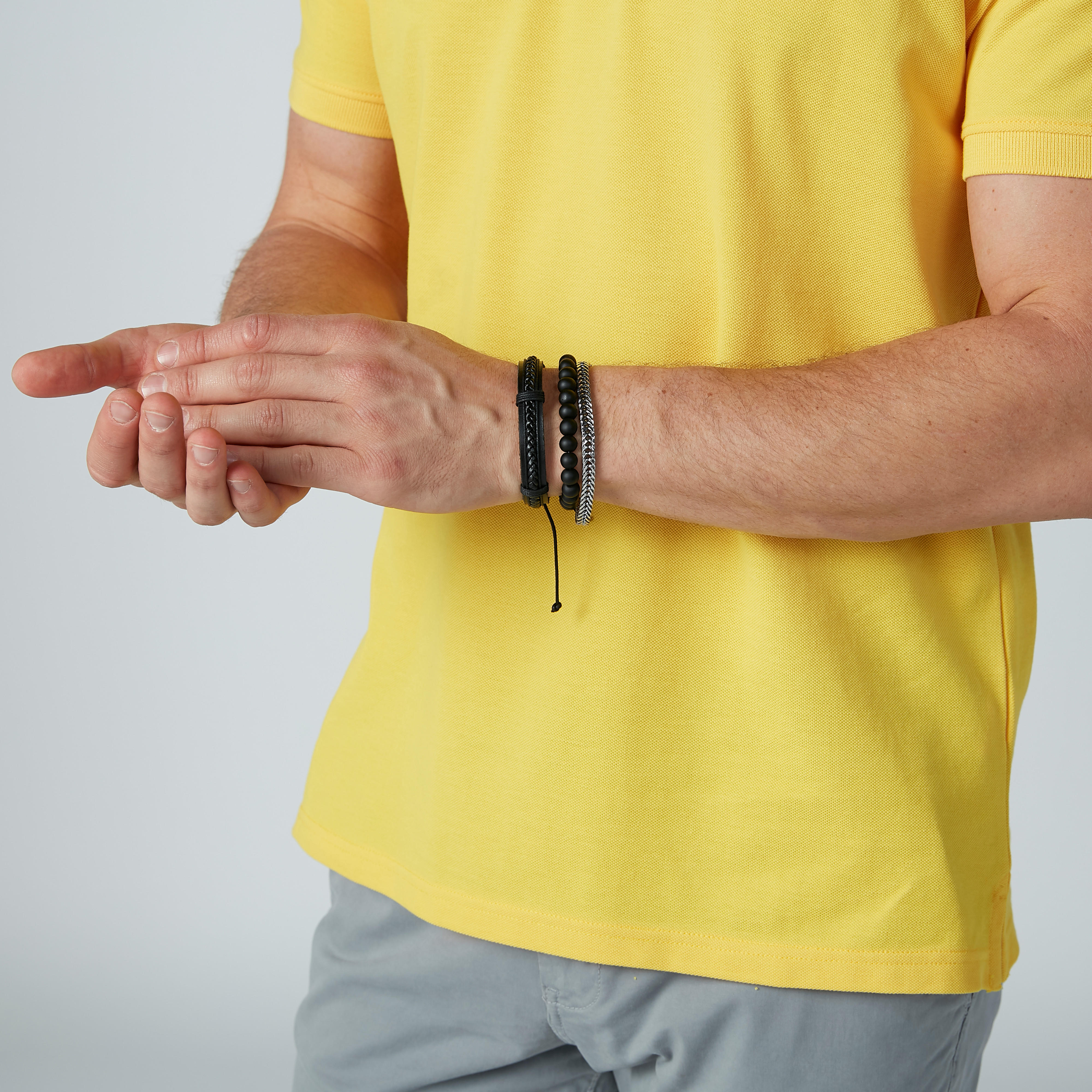 Set of 3 - Assorted Bracelet-men-watchesandjewellery-bracelets-image-2