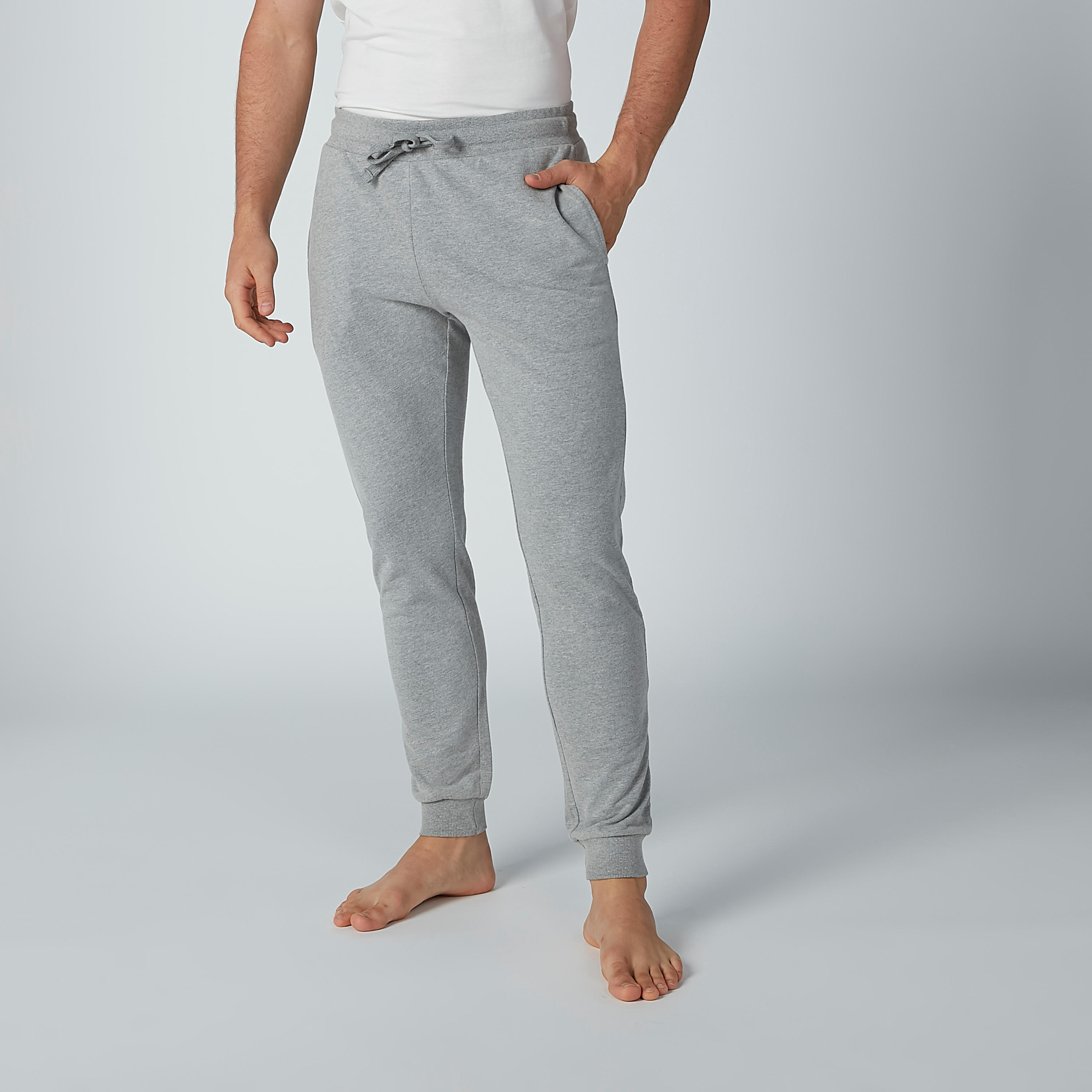 طقم بنطال رياضي وتيشيرت بأكمام مغايرة-men-clothing-nightwear-sets-image-2