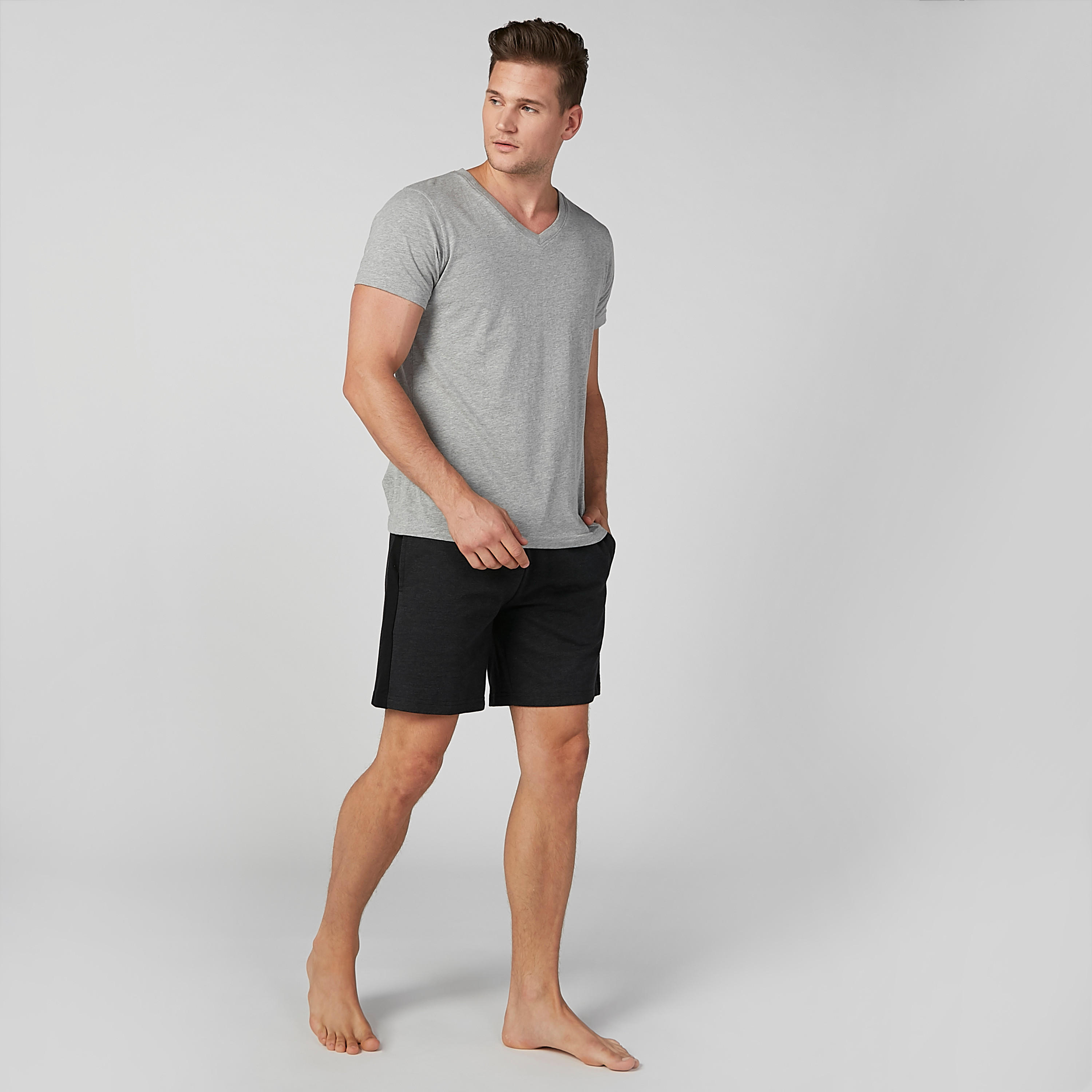 شورت سادة برباط وجيوب-men-clothing-nightwear-pyjamaandshorts-image-1