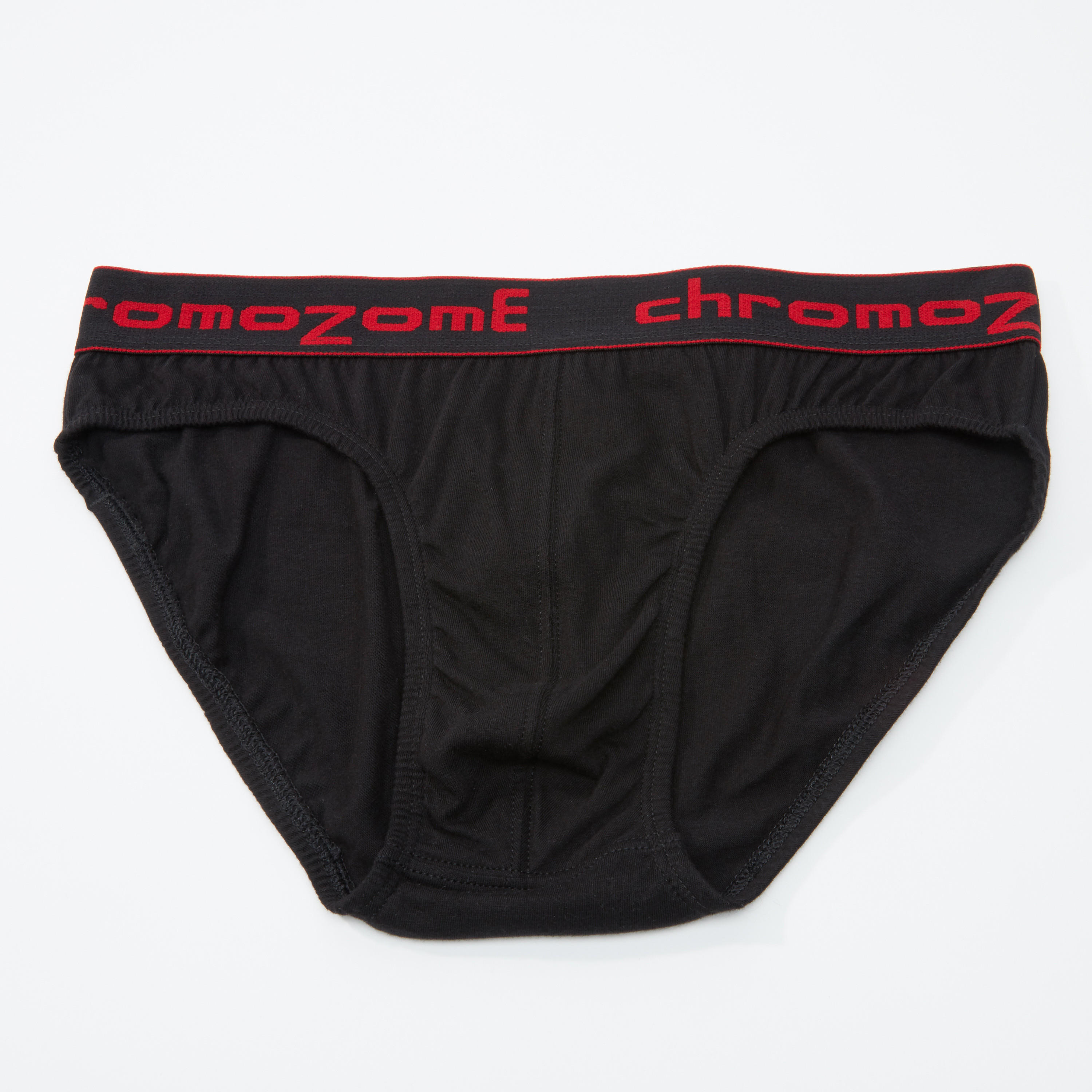 Set of 2 - Chromozome Solid Briefs with Elasticised Waistband-men-clothing-innerwear-underwear-image-2