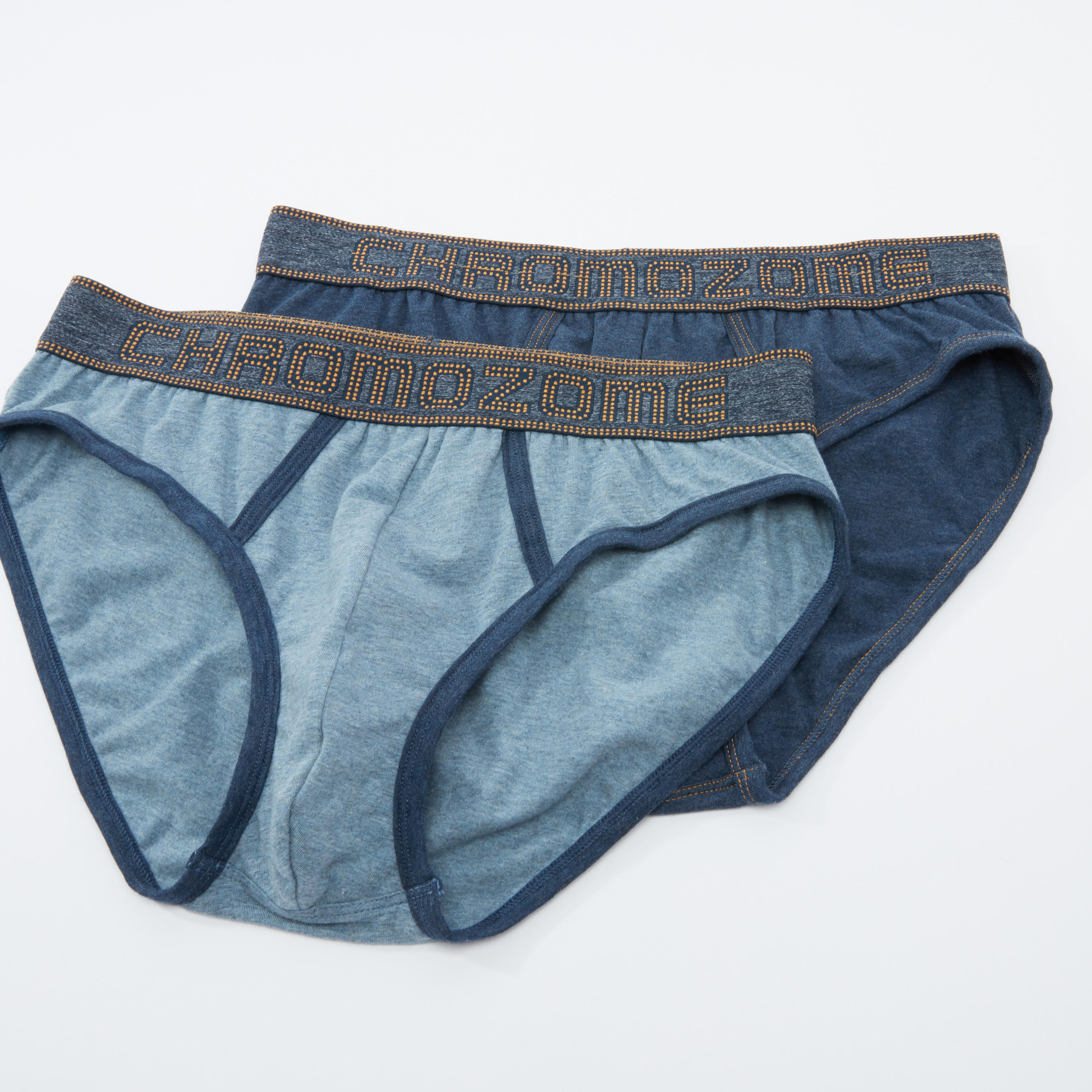 سراويل داخلية بخصر مطّاطي بطبعات كروموزوم - طقم من قطعتين-men-clothing-innerwear-underwear-image-1