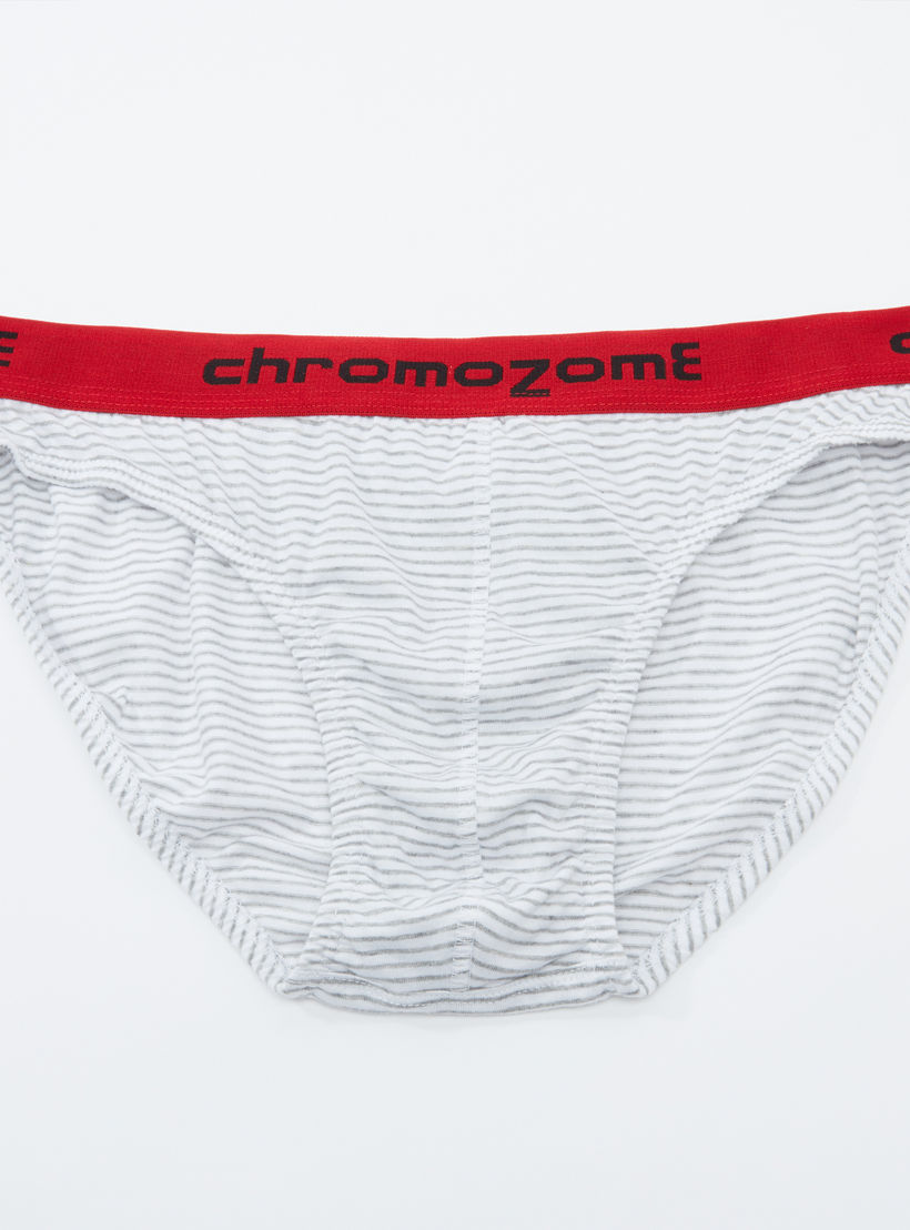 سراويل داخلية مقلّمة بخصر مطّاطي كروموزوم - طقم من قطعتين-men-clothing-innerwear-underwear-image-2