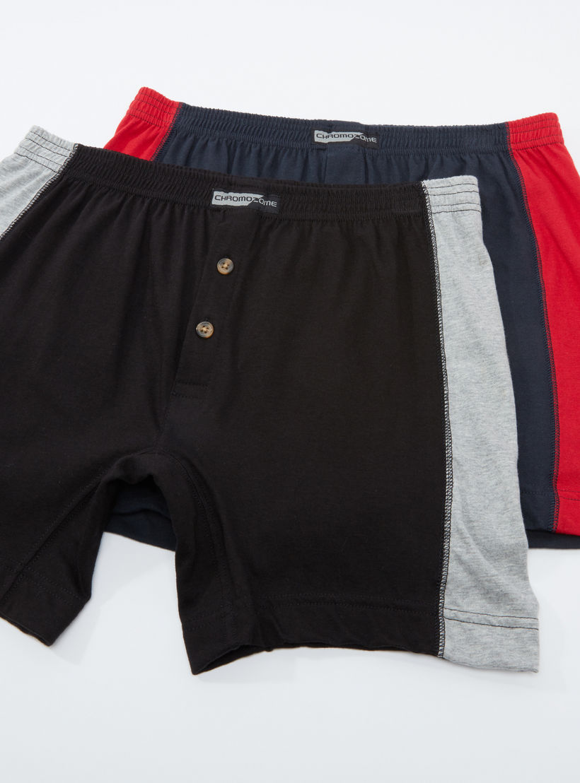 سراويل بوكسر كروموزوم - طقم من قطعتين-men-clothing-innerwear-underwear-image-1