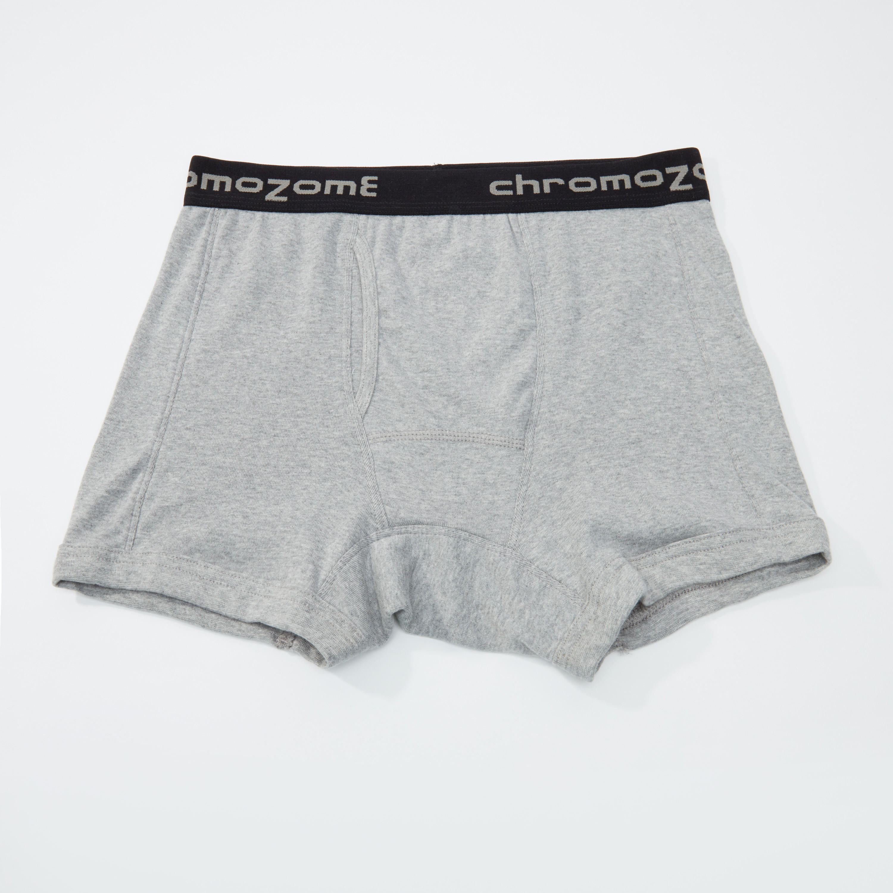 سراويل داخلية سادة بخصر مطّاطي كروموزوم - طقم من قطعتين-men-clothing-innerwear-underwear-image-2